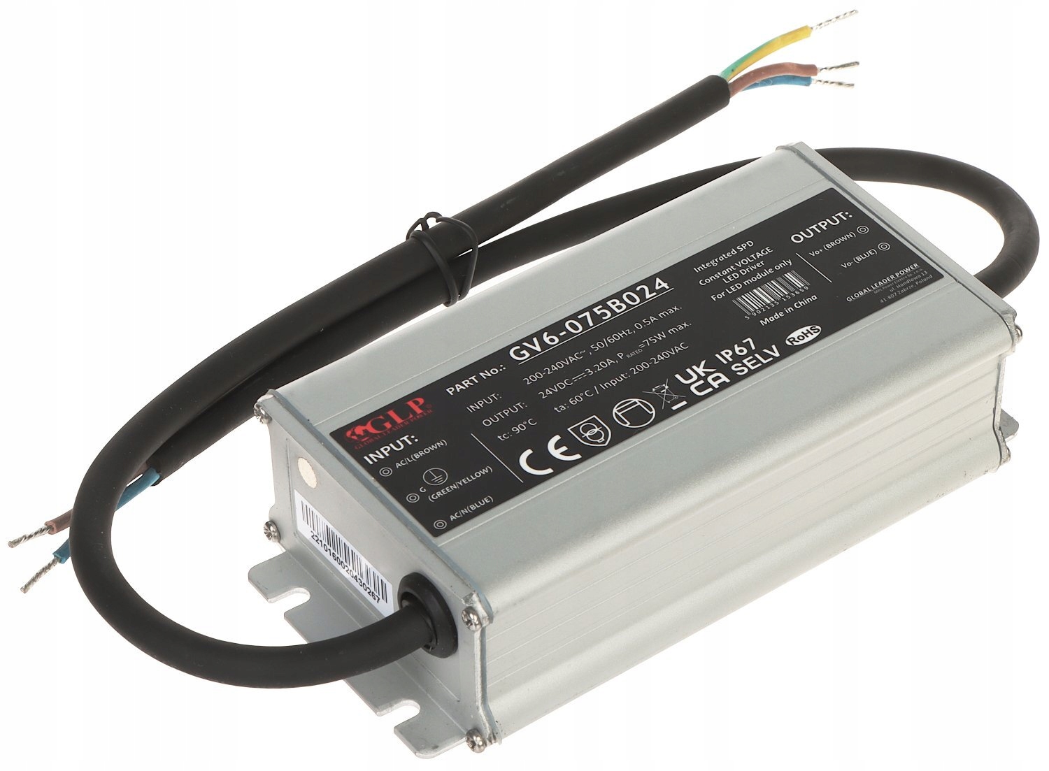 Impulzný napájací zdroj GV6-24V/3.2A