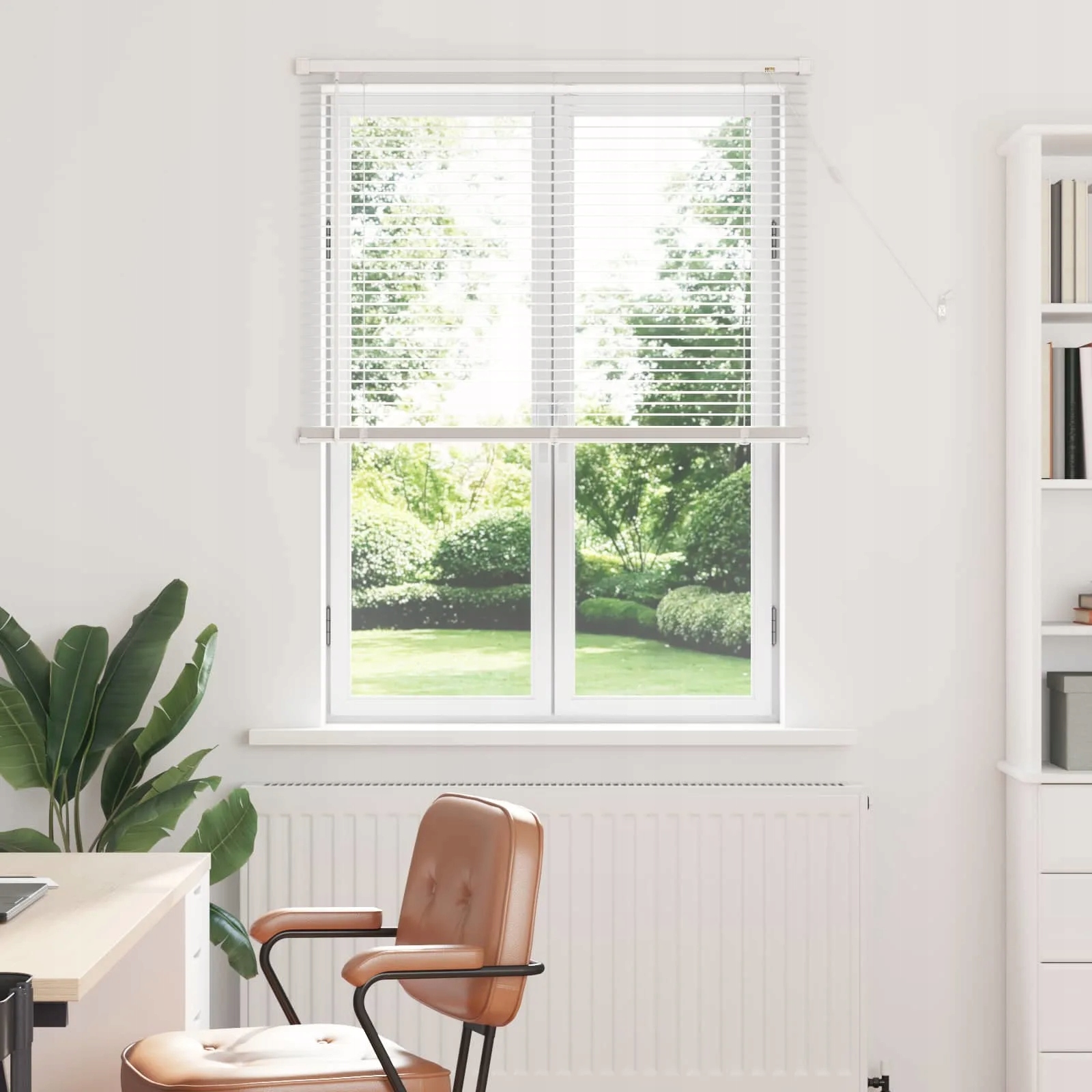 vidaXL Venet školní žaluzie Nastavitelná Bílý 150 x 70 cm Pvc