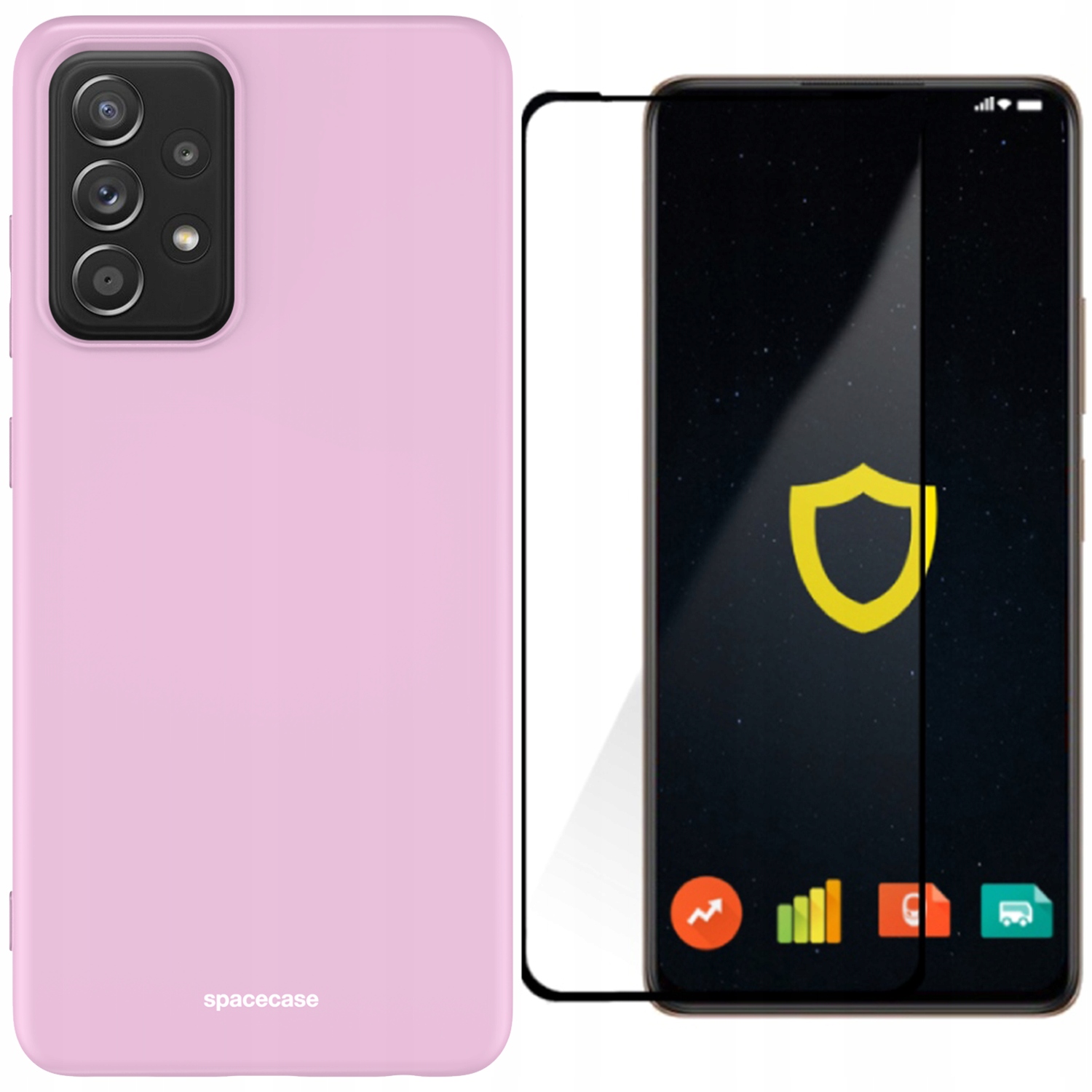 

Etui Matowe Spacecase Do Galaxy A52 A52S Szkło