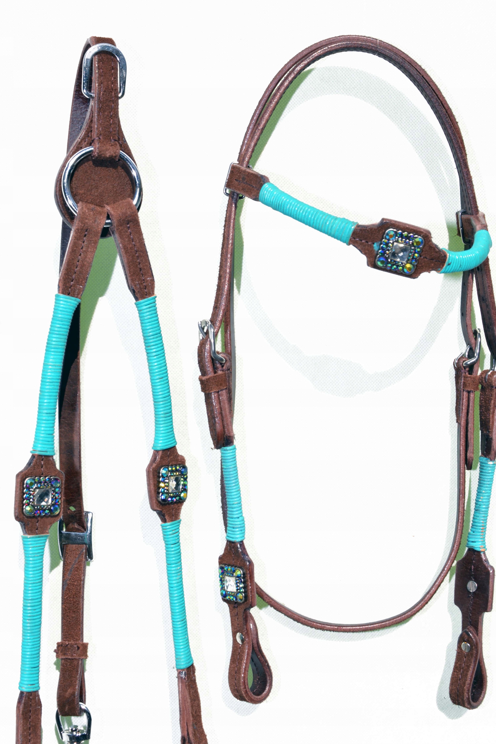 Ogłowie Western Z Usa+ Napierśnik Roz. Full /cob