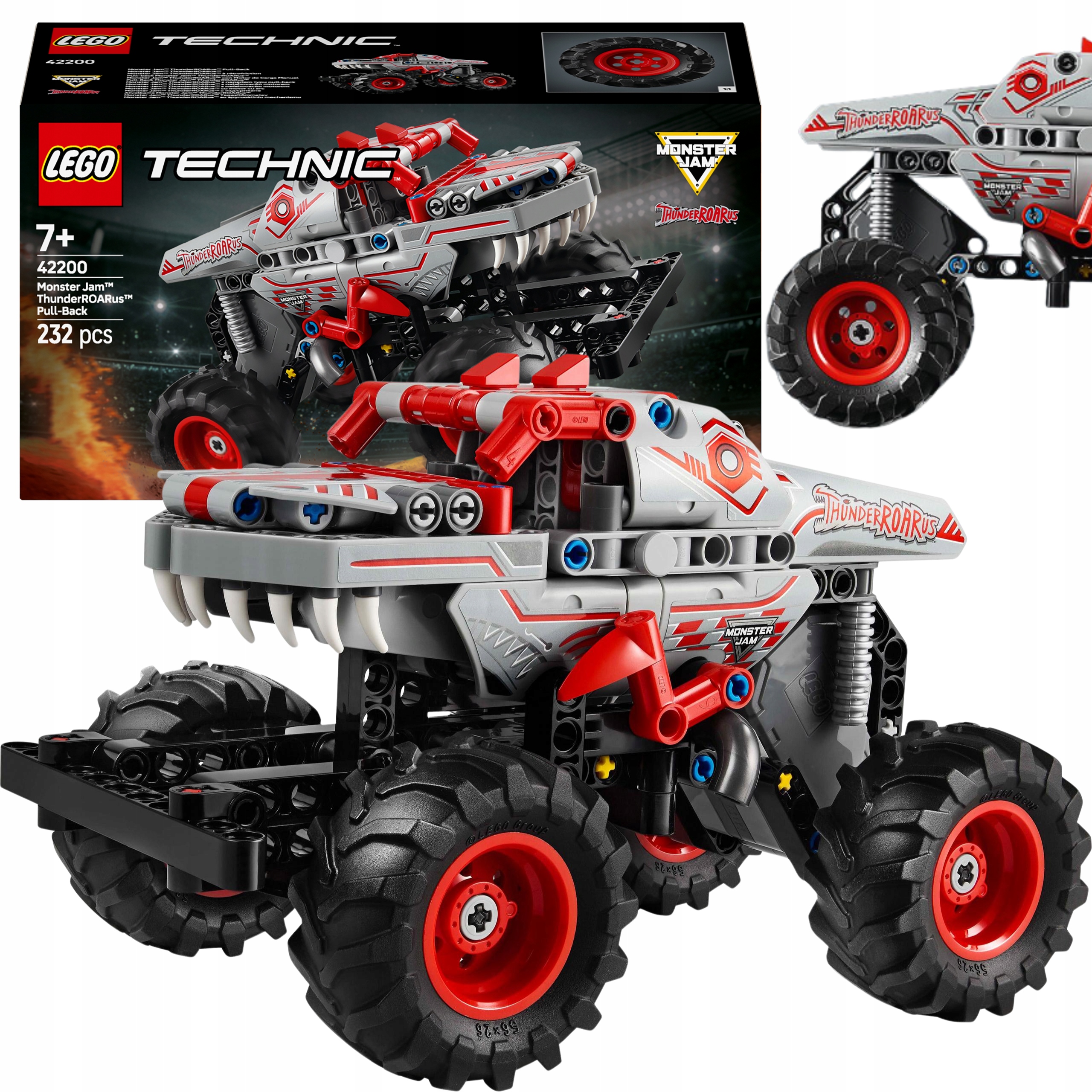 Lego Technic Zestaw Klocków Premium Na Święta XXL Monster Jam