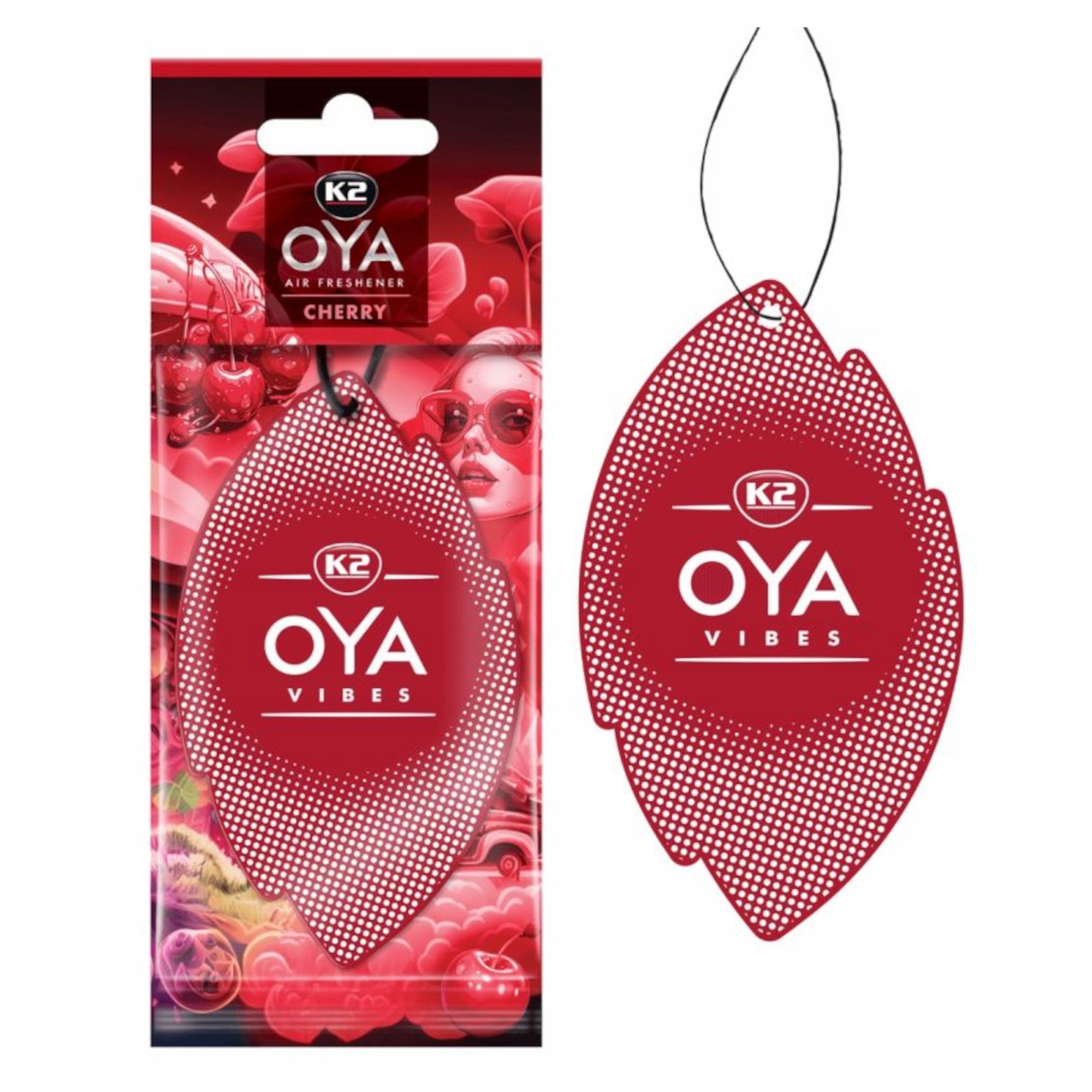 K2 Oya Vibes Cherry Zawieszka Zapachowa Do Auta Wiśnia