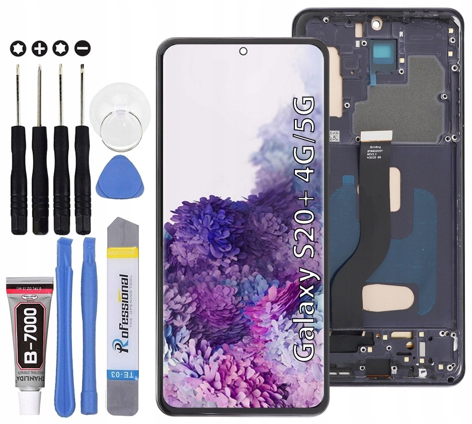 INCELL WYŚWIETLACZ DO SAMSUNG GALAXY S20 PLUS 4G / 5G LCD EKRAN Z RAMKA