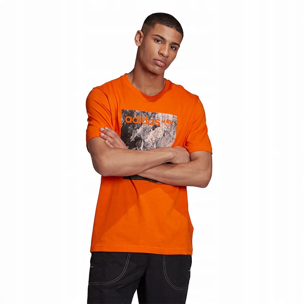 

Koszulka męska adidas pomarańczowa (GD5987) M