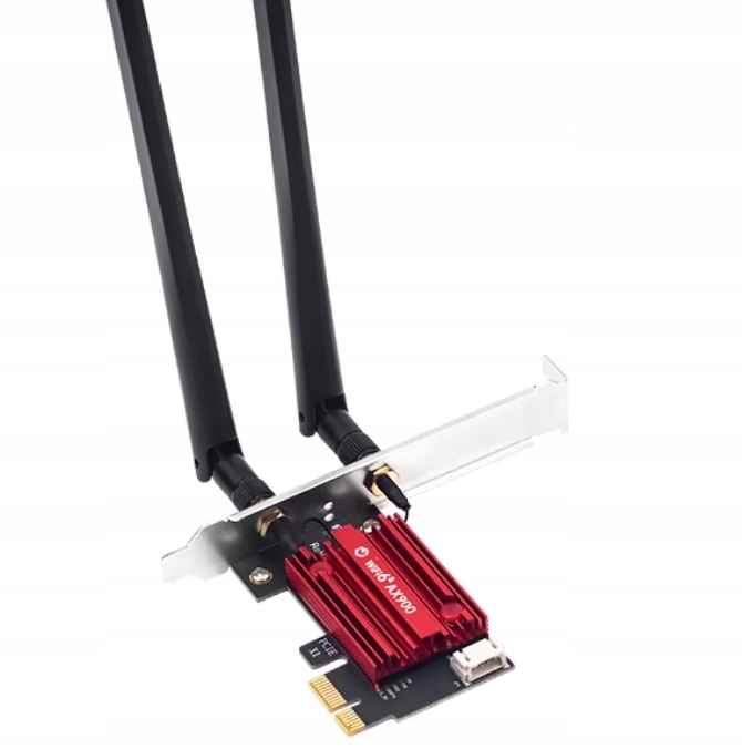 KARTA SIECIOWA WI-FI 6 PCI-E AX900 + BLUETOOTH 5.4 Windows KRÓTKI ŚLEDŹ