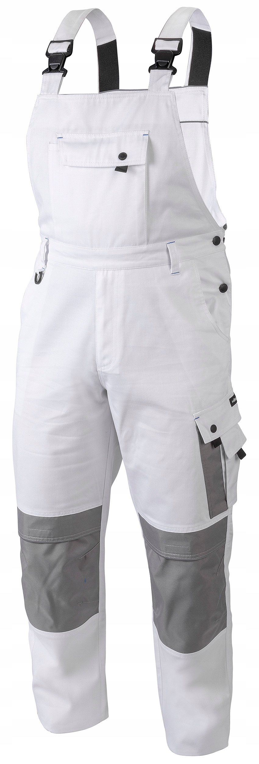 Spodnie robocze białe ogrodniczki rozmiar XL Hoegert