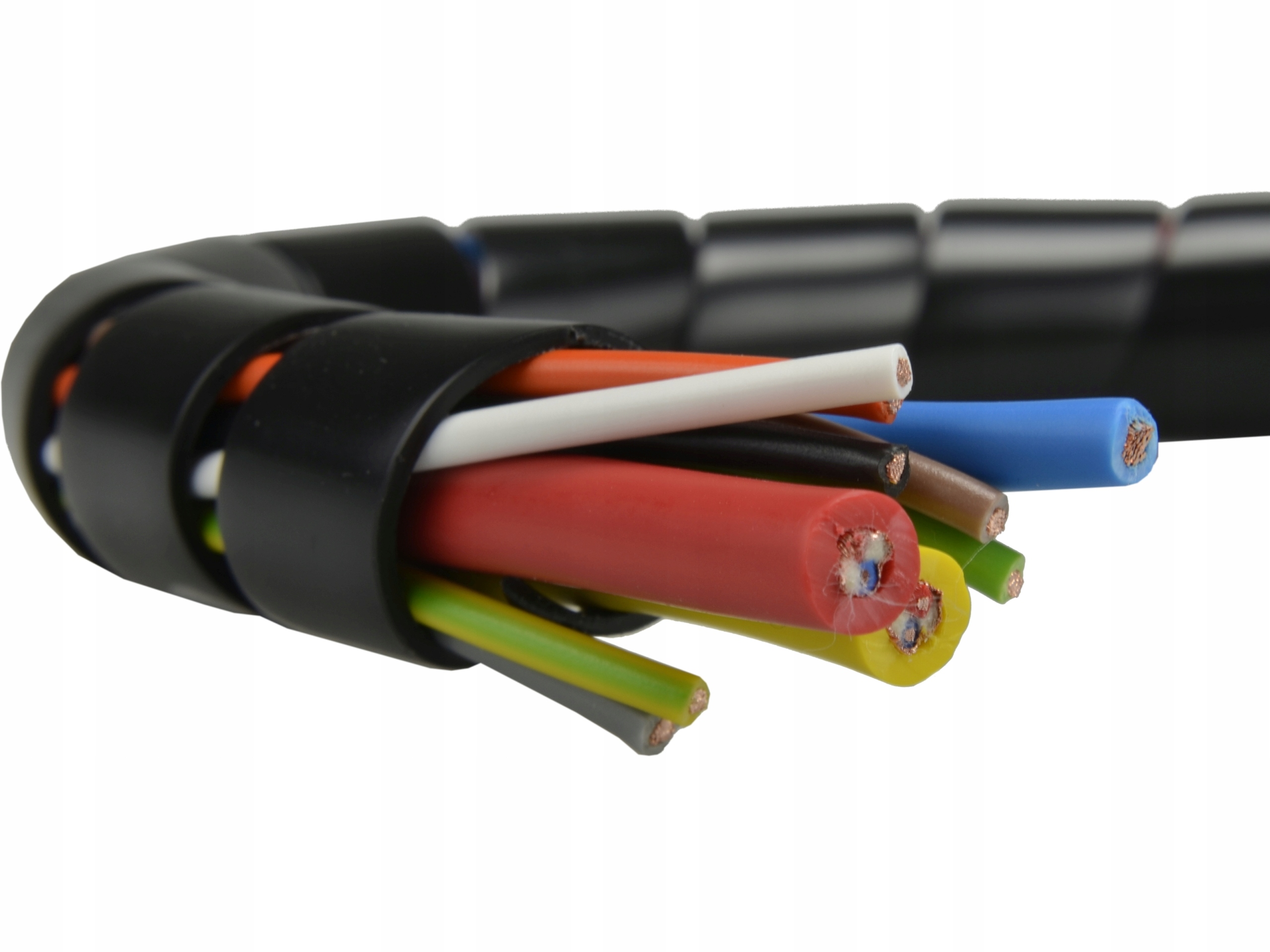 Wąż spiralny GSTB-12 OPLOT kablowy organizer Model GSTB