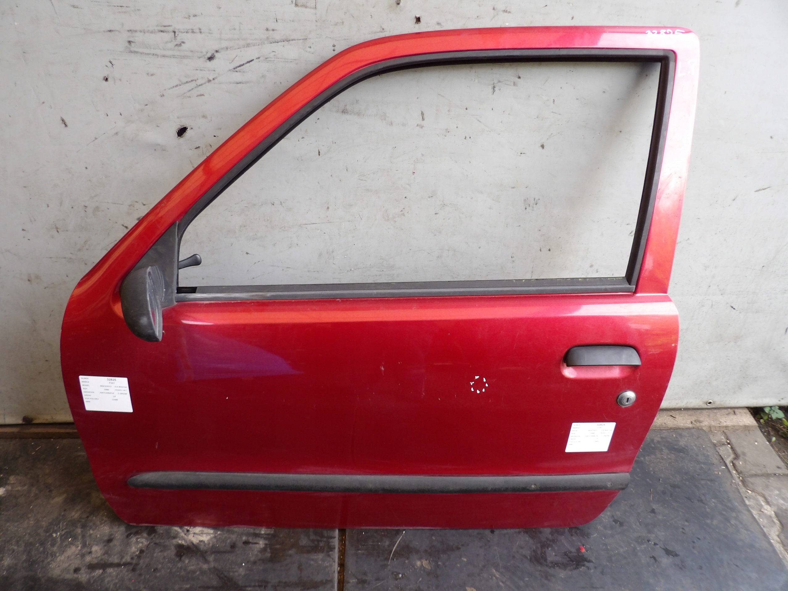 Fiat Seicento door front left HB 3D lak. 124/B