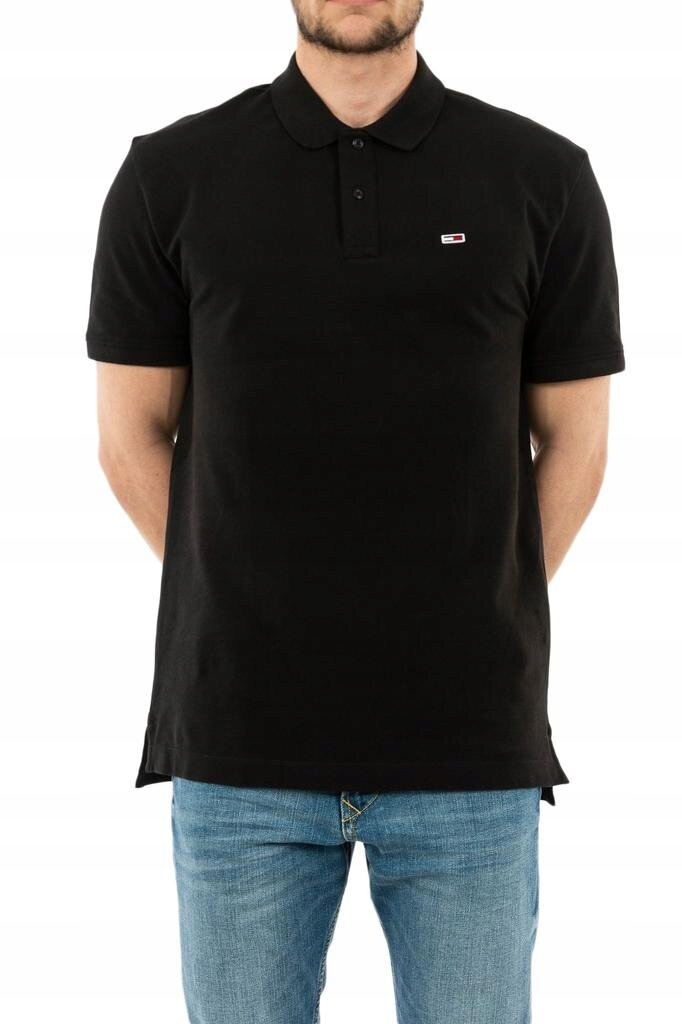 Tommy Hilfiger polokošile černé, Velikost S