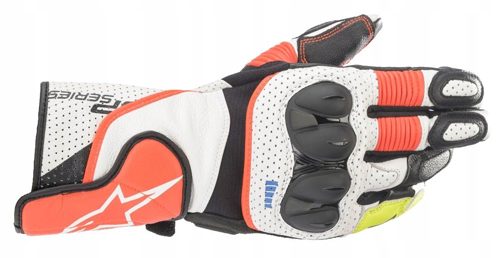 RĘKAWICE MOTOCYKLOWE ALPINESTARS SP-2 V3 WHT/RD XL