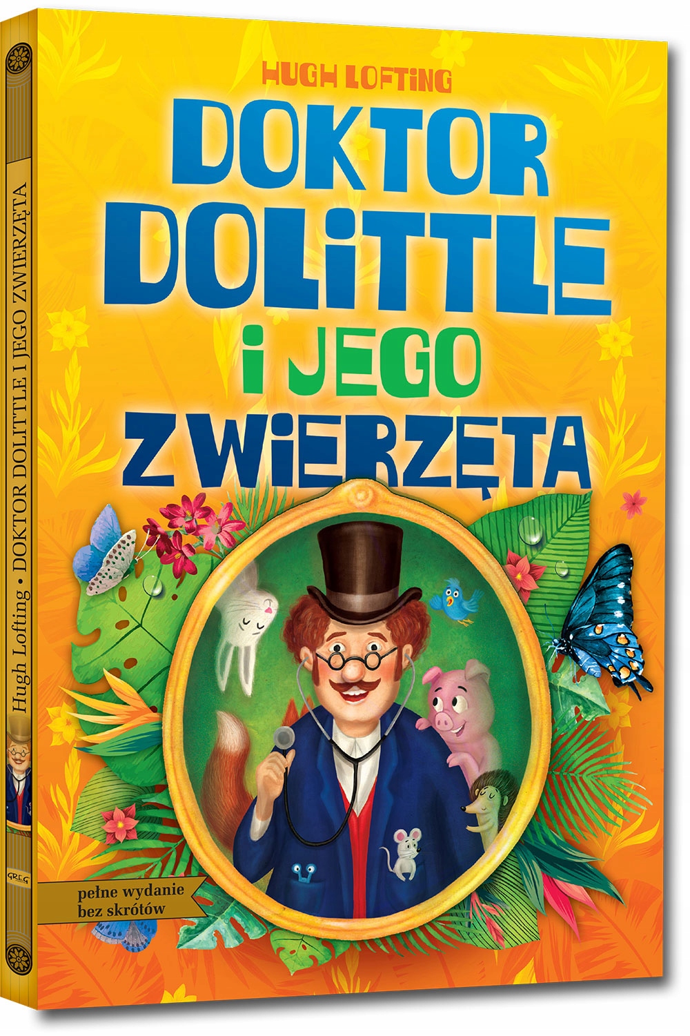 Zestaw Twarda okł Doktor Dolittle I Jego Zwierzęta