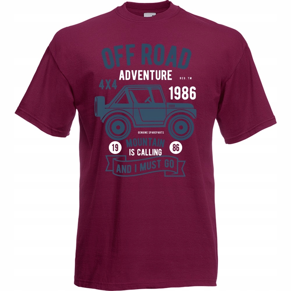

Koszulka samochód auto garbus vintage XL burgund