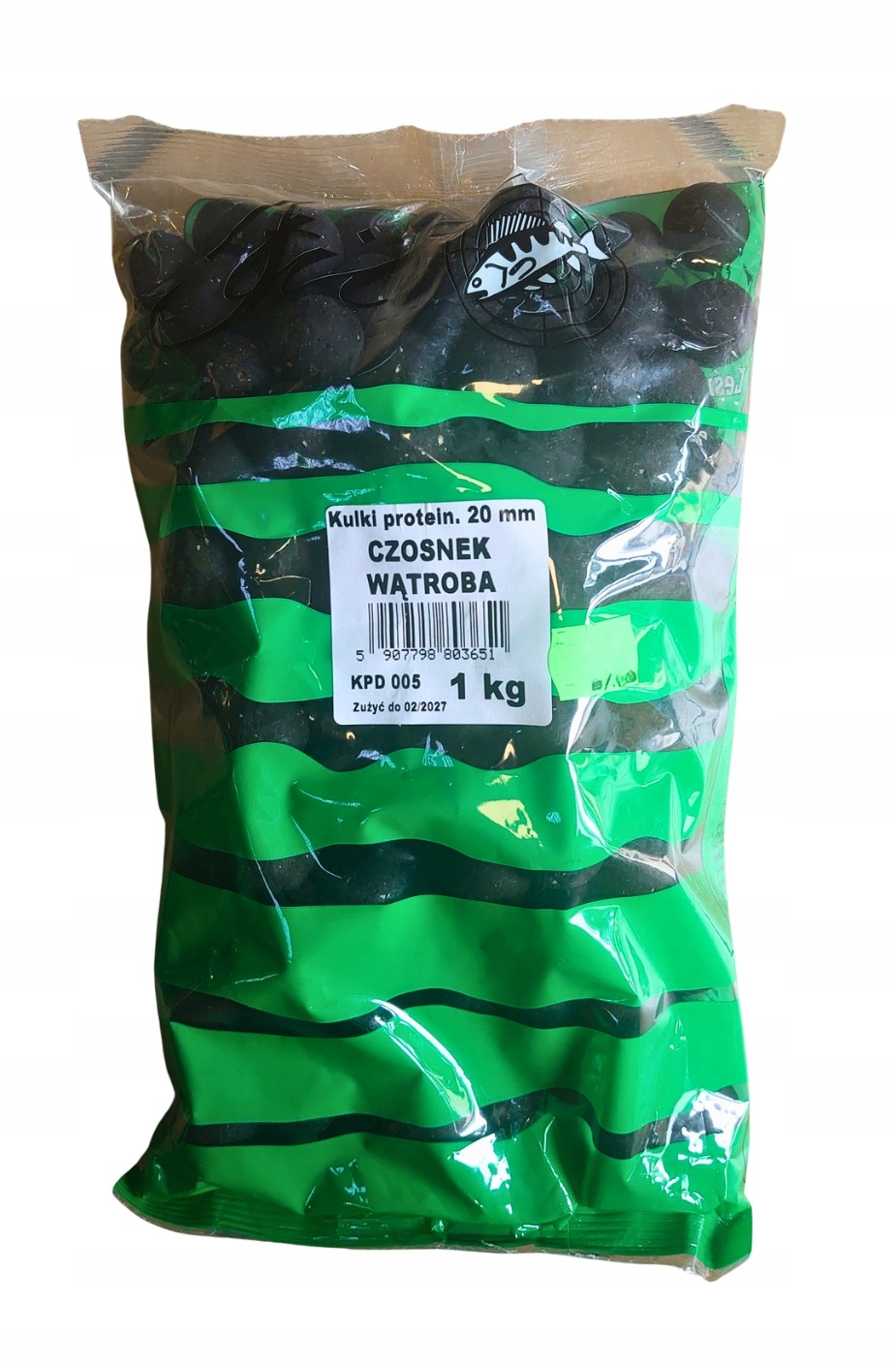 Kulki proteinowe Stil 20 mm 1 kg Czosnek Wątroba KPD005