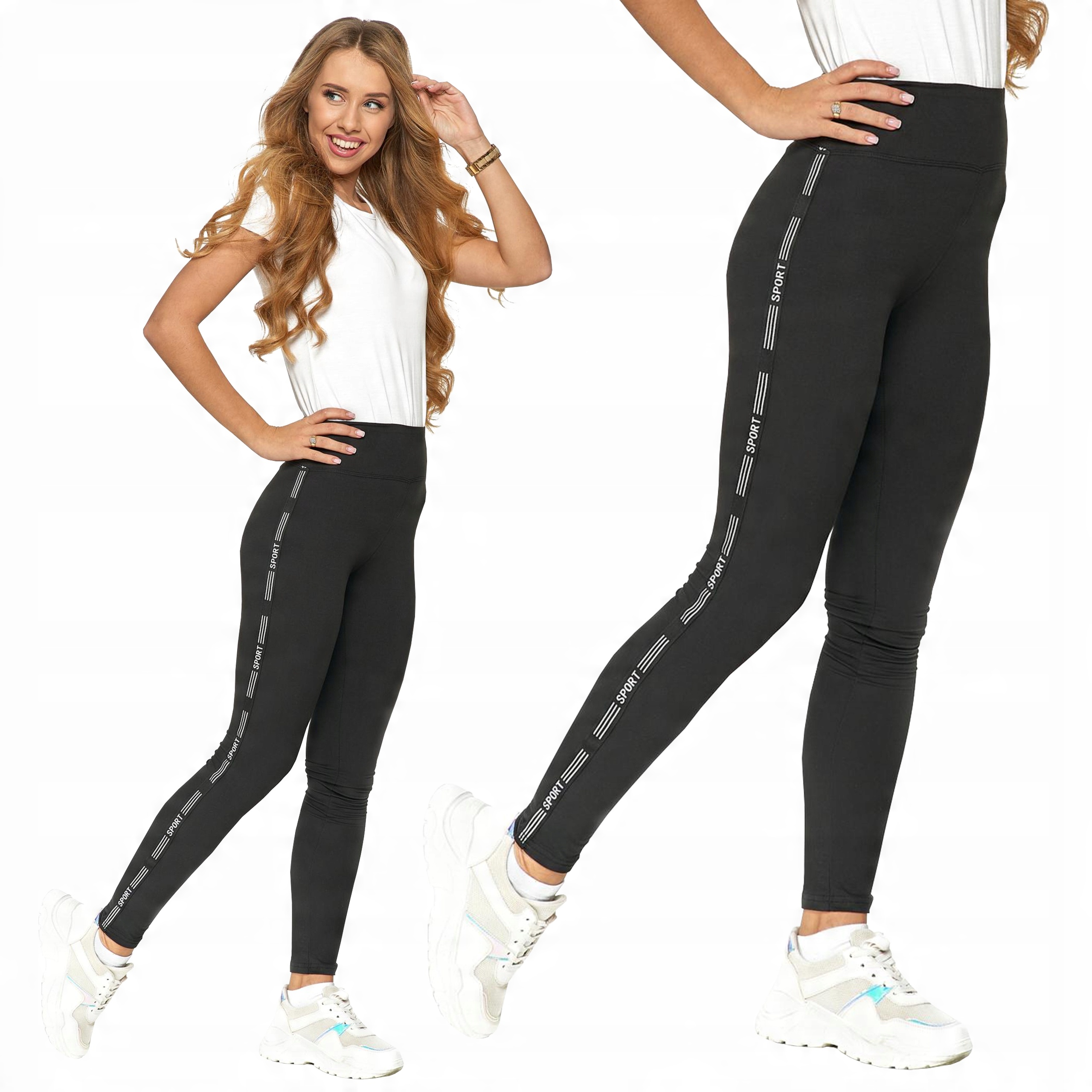 

Moraj Legginsy Wysoki Stan 1300-021 cza/sre XXL