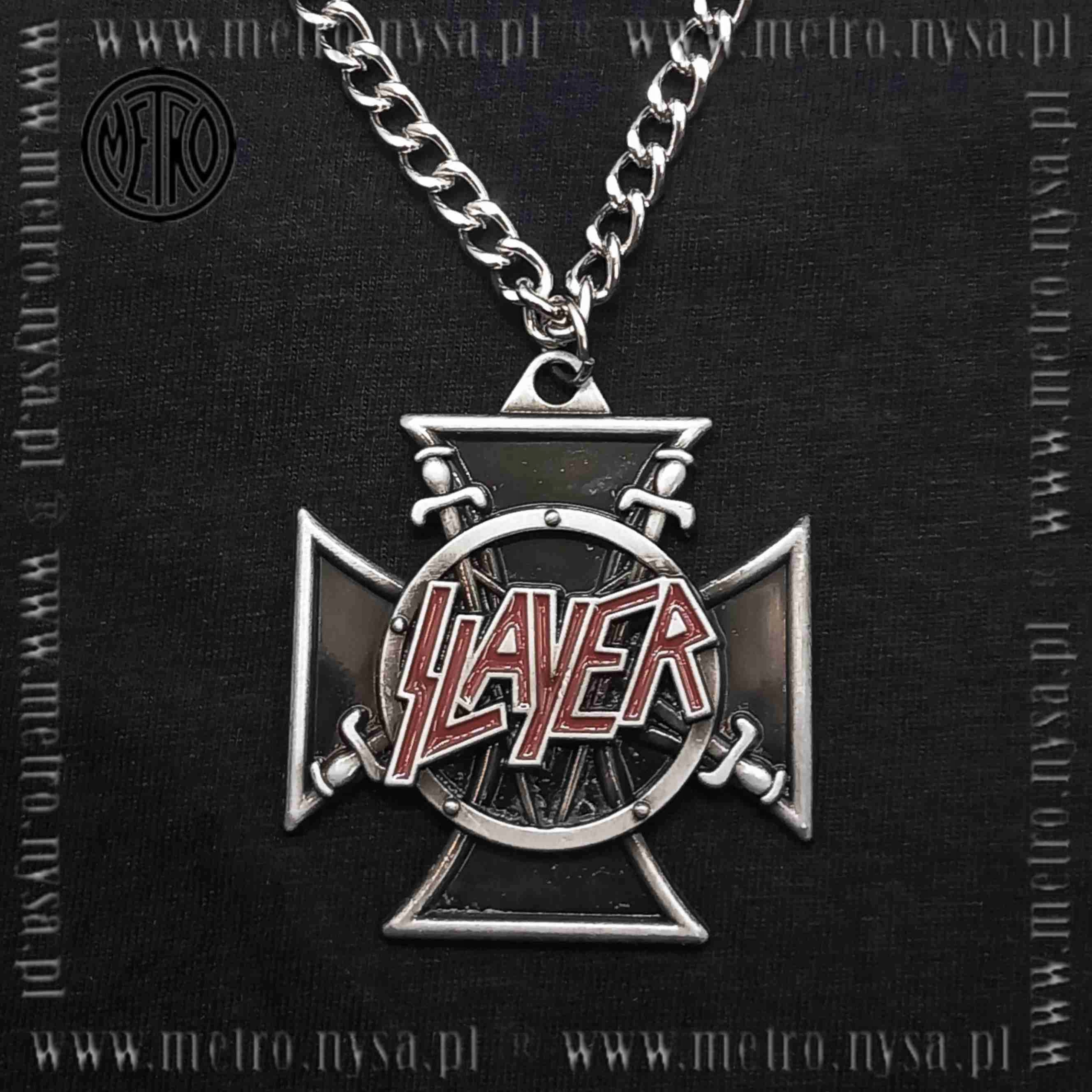 Wisior/ naszyjnik z zawieszką Slayer
