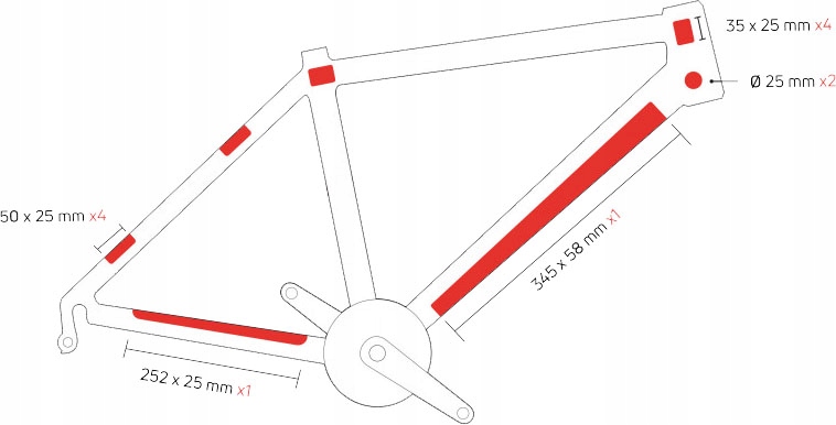 Osłona na ramę Zefal Skin Armour M ZF-2600 r.M Kod producenta ZF-2600