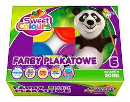 

Farby plakatowe Sweet Colours