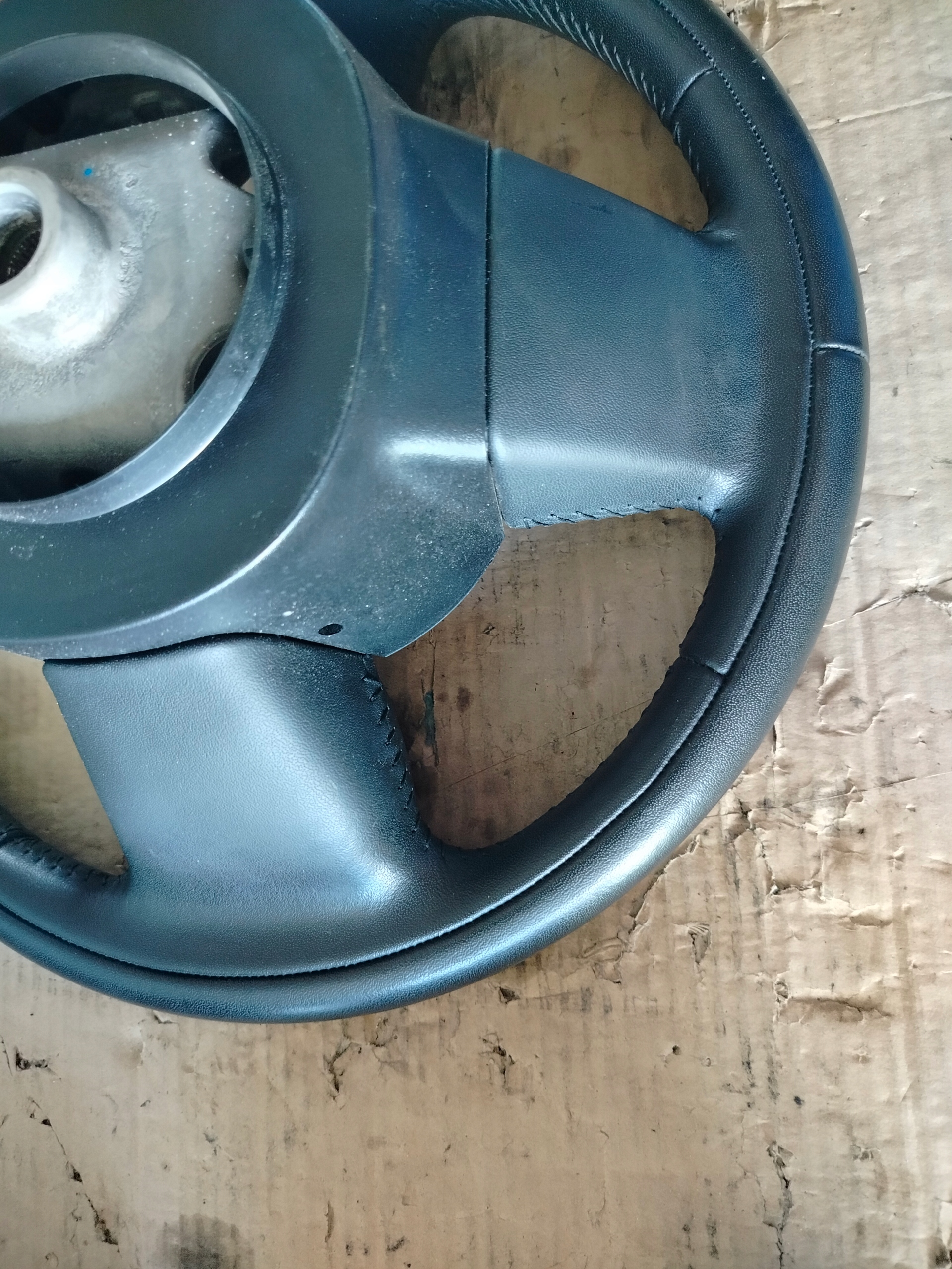 lenkrad Leder MULTIFUNKCJA FIAT 500L 12