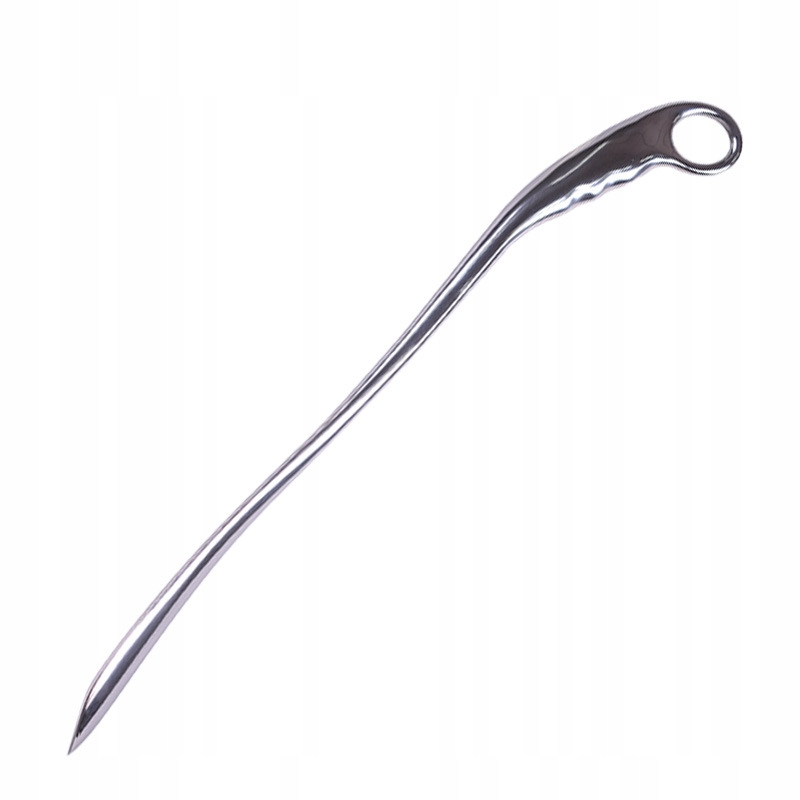 Lžíce na boty prémiová 70 cm z masivního hliníku je odolná a elegantní stříbrná