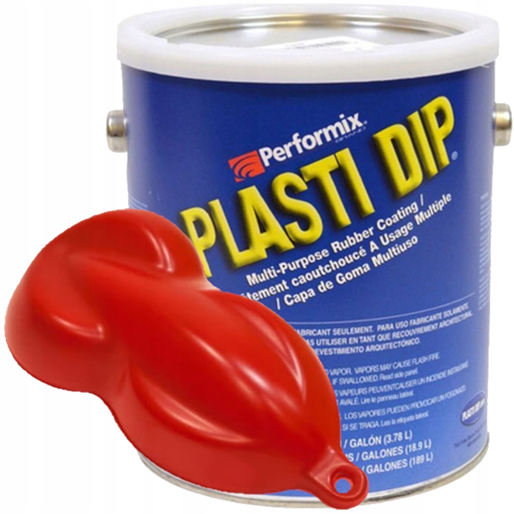 Plasti Dip PlastiDip Koncentrát červený matný 1 l