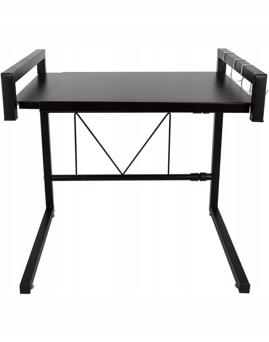 Półka na mikrofalówkę rozsuwana 43–65 cm, dwupoziomowa RegMag OR-05 – W zestawie
