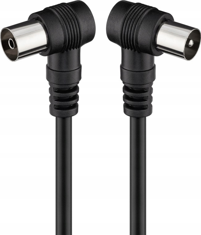 

Kabel Antenowy Kątowy 1,5 M Wtyk 90° - Gniazdo 90°