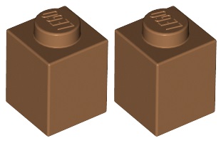 

Lego Klocek 1x1 Ciemny Cielisty (3005/6057986) x2