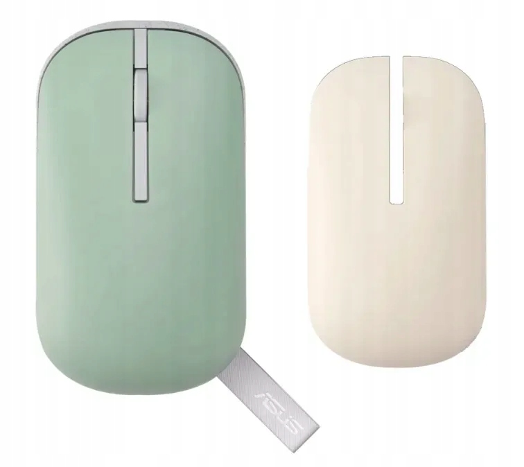 Bezdrátová myš Asus Marshmallow MD100 šalvějová/béžová Dvě nástavce