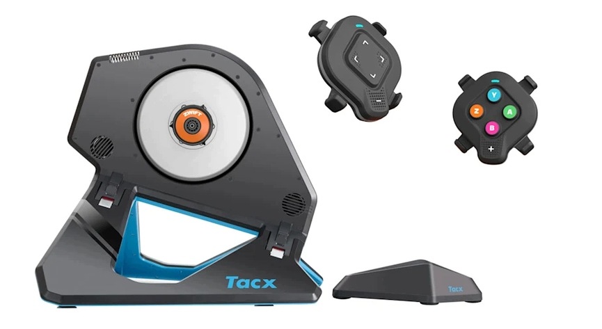 Trenażer rowerowy Garmin Tacx Neo 2T z zestawem Zwift Cog and Click