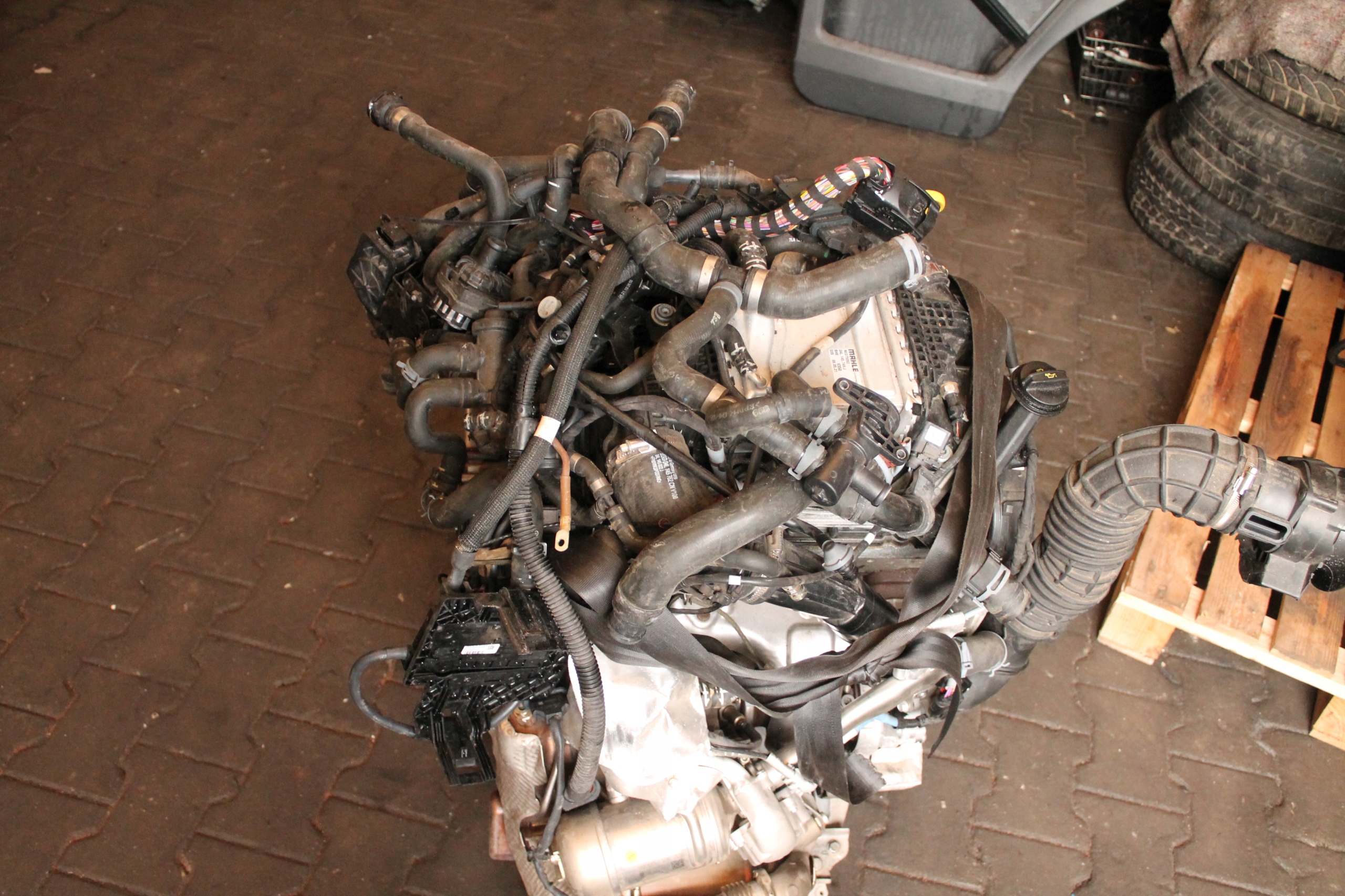 engine complete VW T6.1 2,0 TDI DNA 30 TYSKM