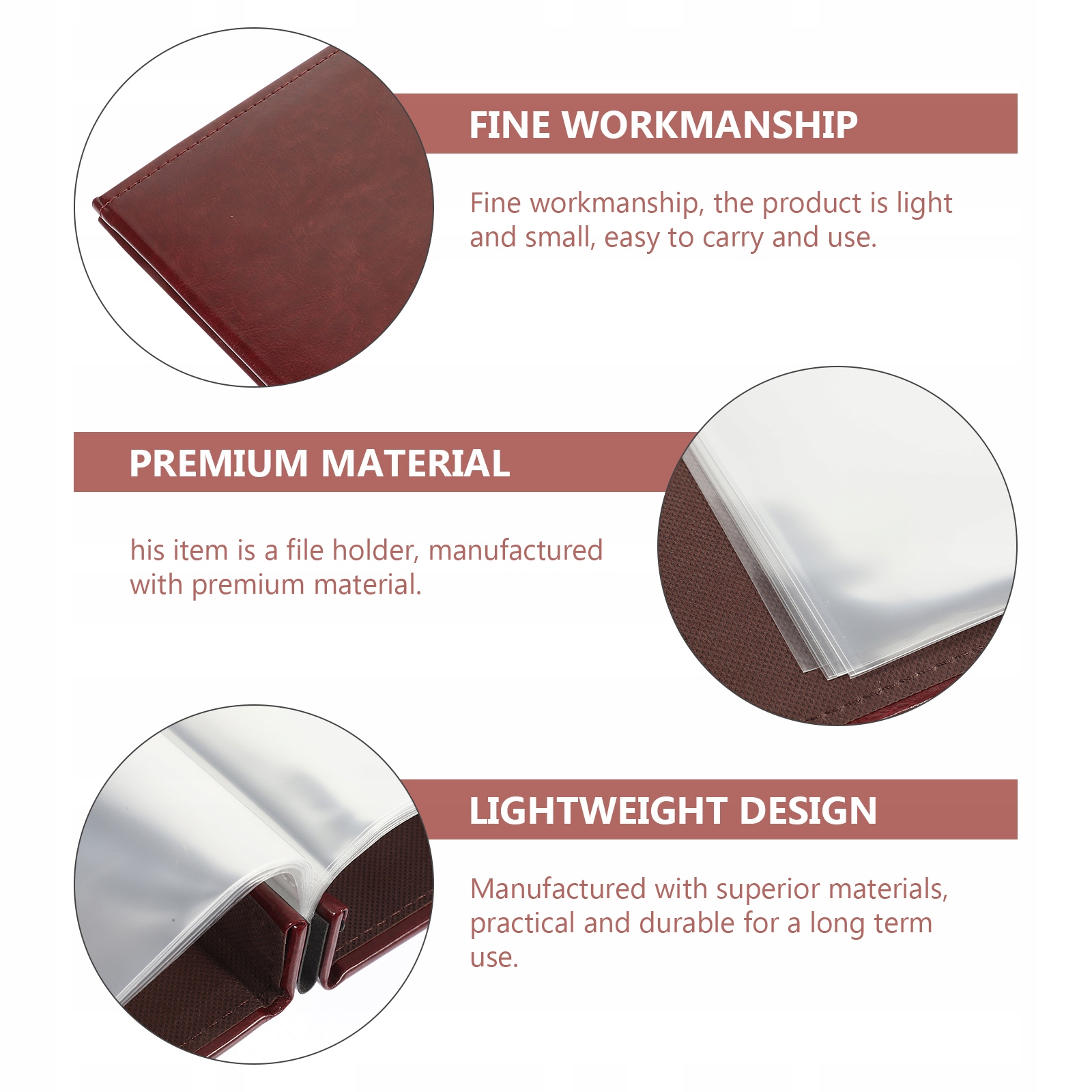 TECZKI DO KOLEKCJI CERTYFIKATÓW PLASTIKOWE Marka bez marki