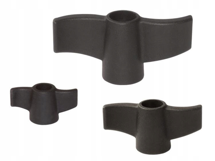 

Pokrętło Motylkowe Przelotowe M4 32mm Uchwyt Gałka