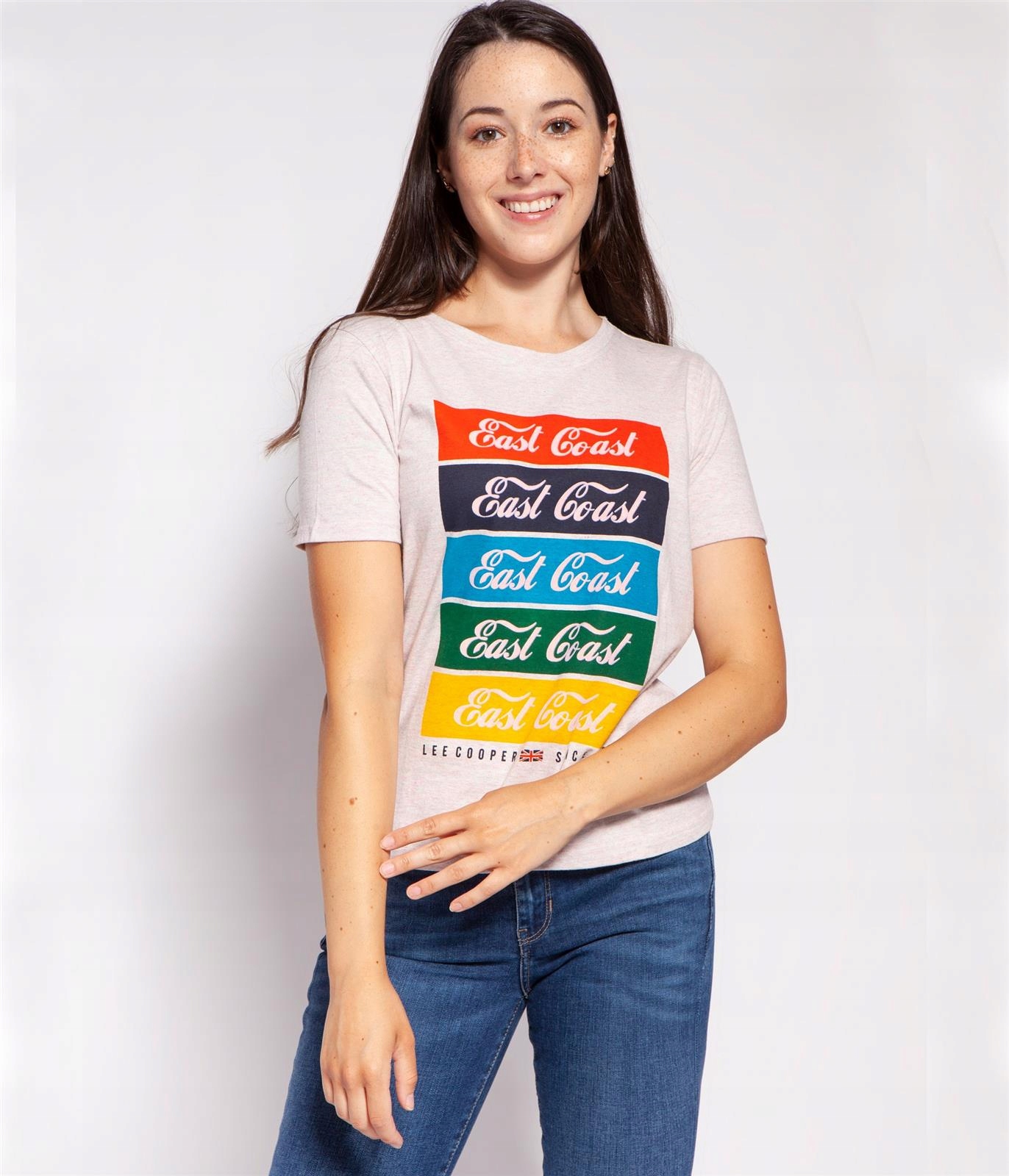 

Lee Cooper T-shirt nadruk Naya 1500 Beige S