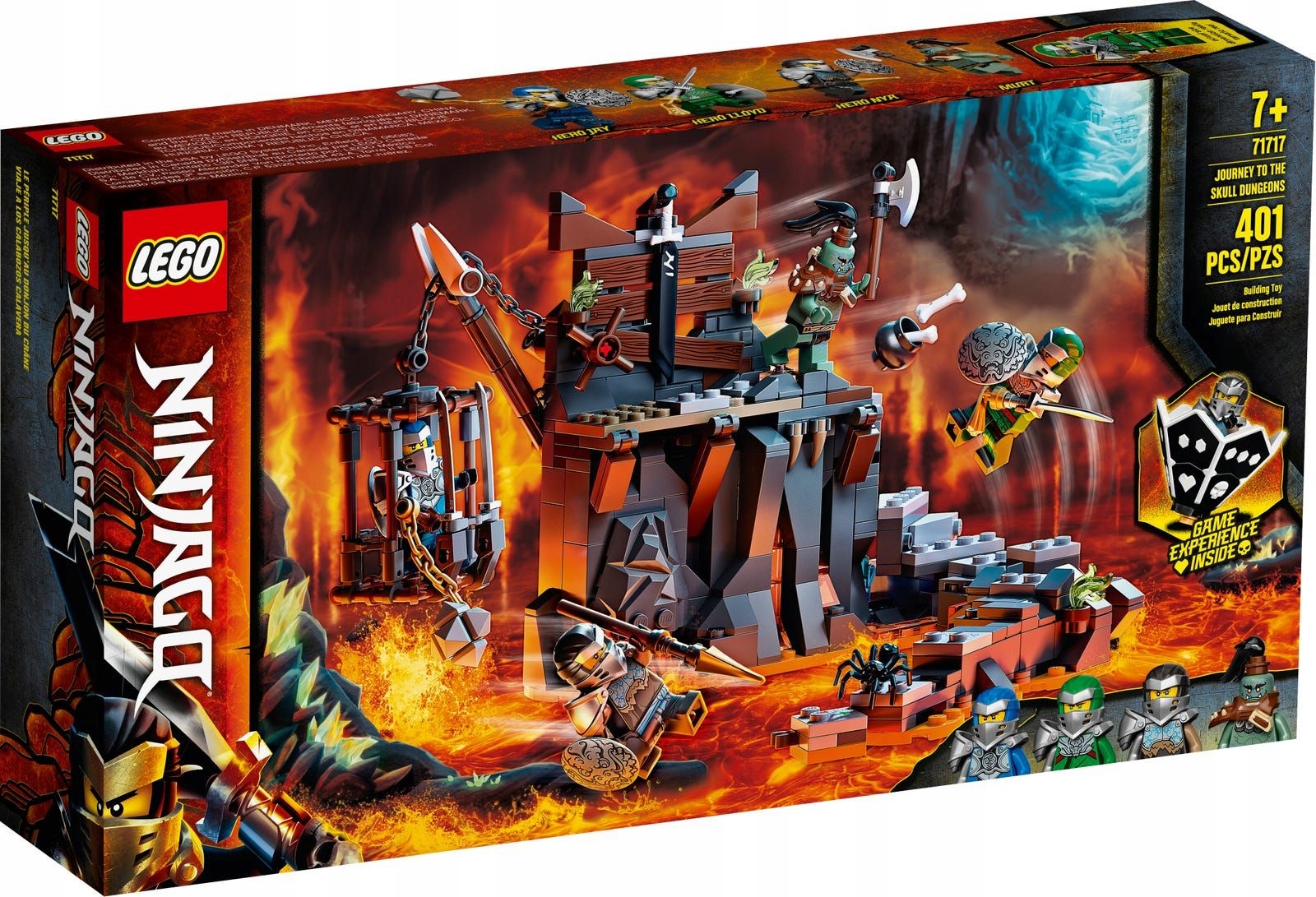 Lego Ninjago 71717 Cesta do Lochů lebky Nové