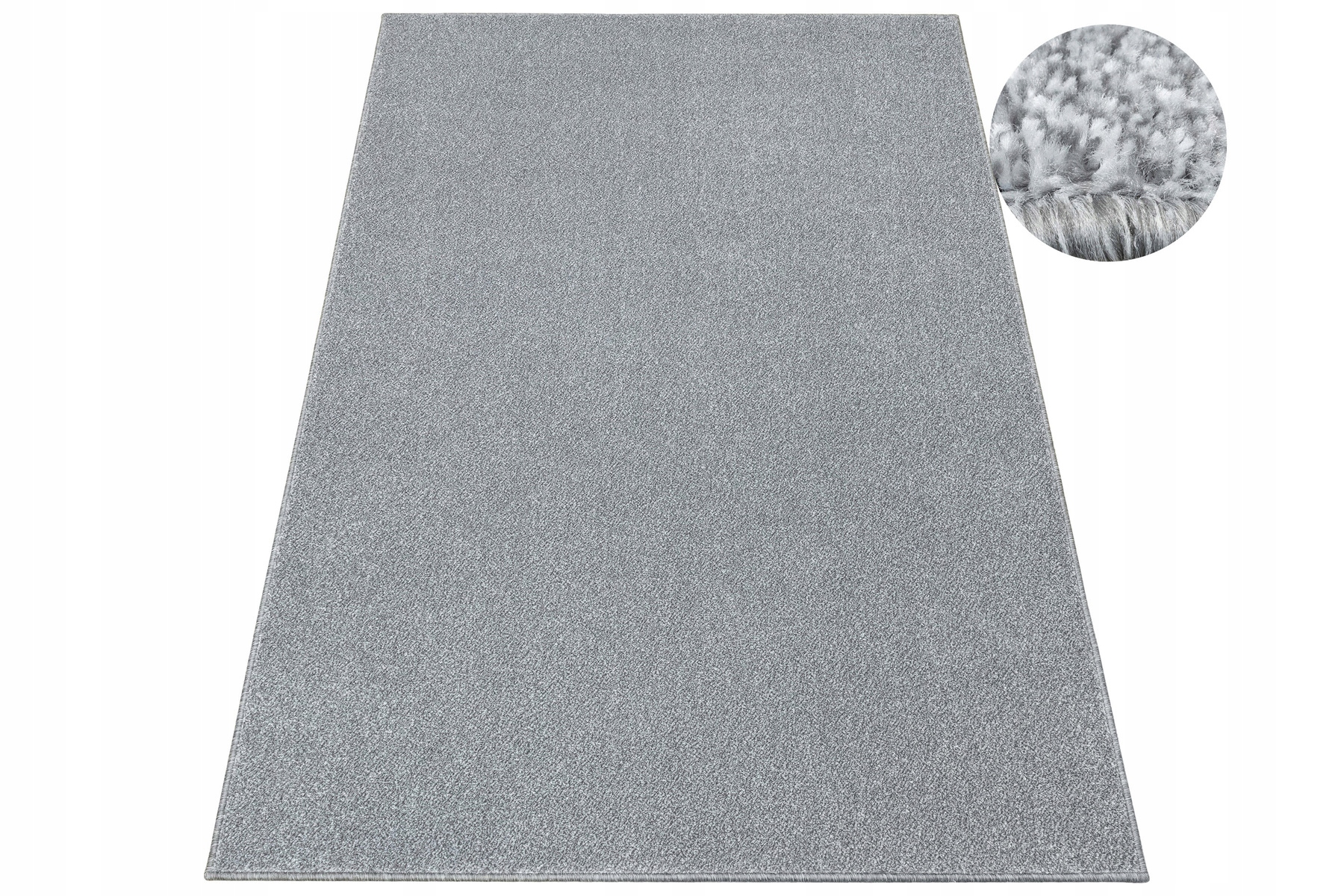 Dywan Miękki Domowy Gęsty Melanż Szarości Do Pokoju New Montego 300x400 cm