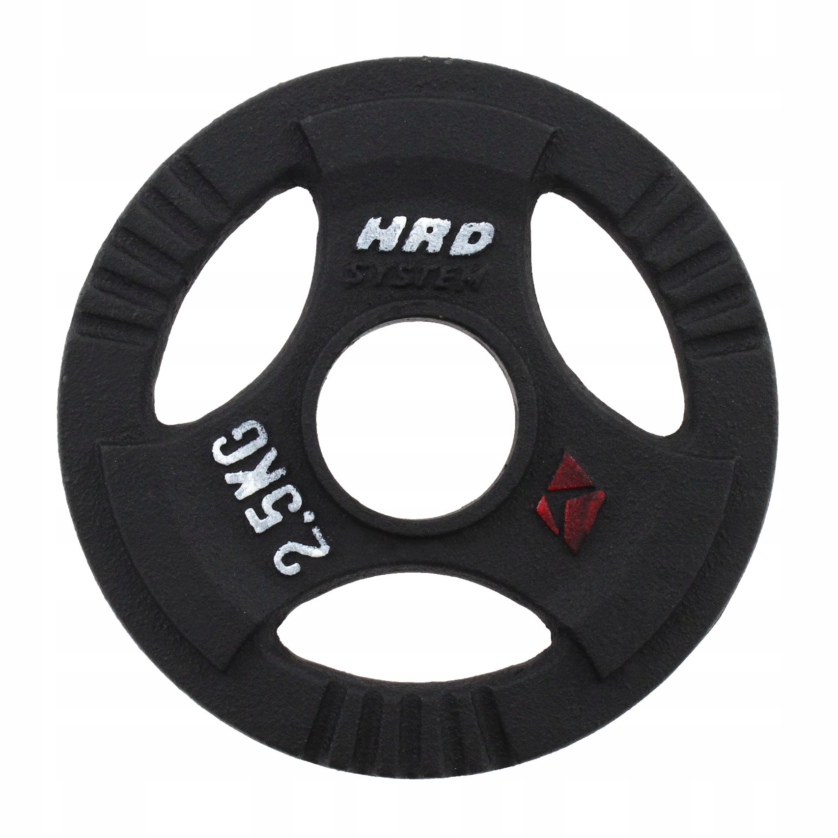 HRD SYSTEM OBCIĄŻENIE OLIMPIJSKIE Z UCHWYTAMI 2,5KG KIEROWNICA 50MM ŻELIWO