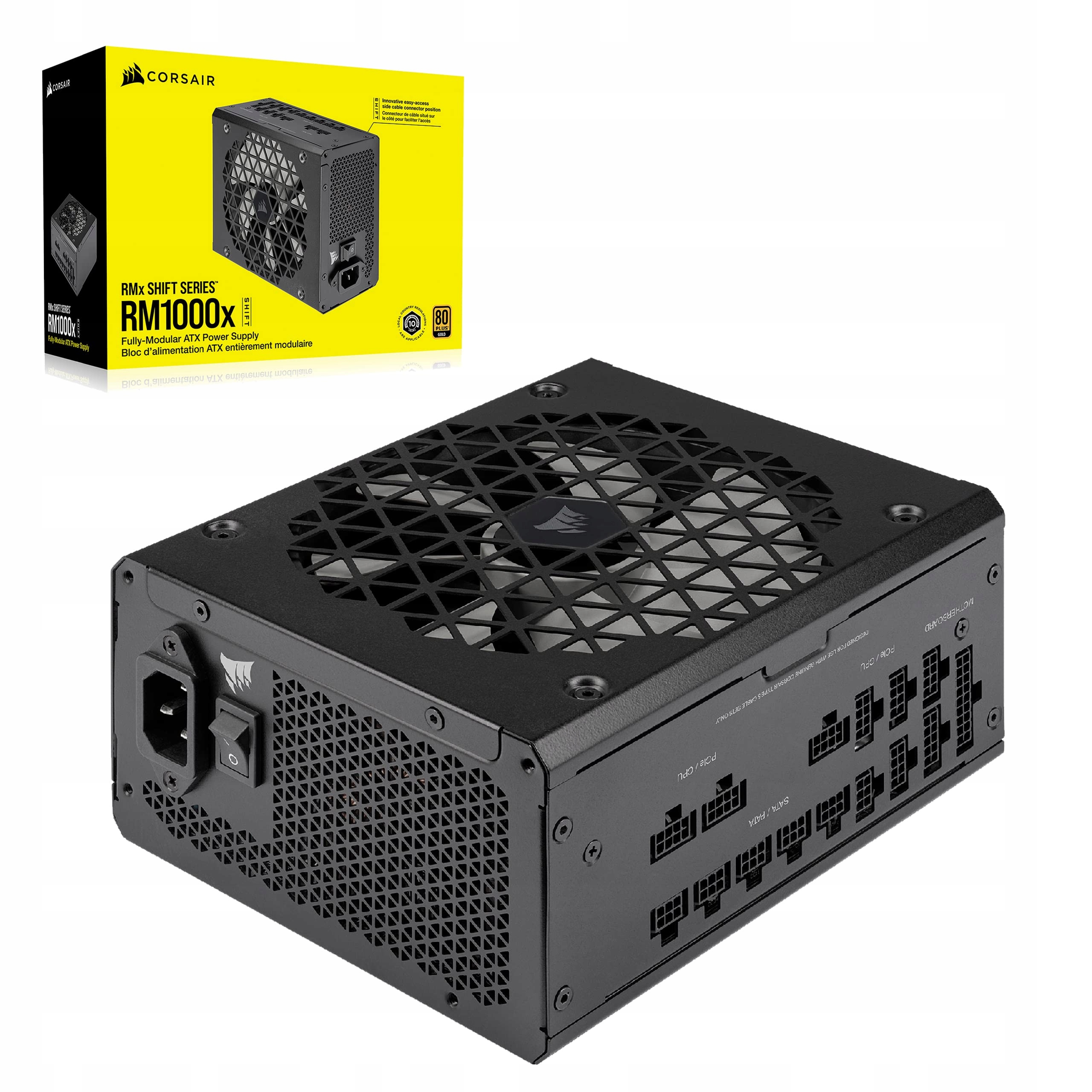 Corsair RM1000x Shift plnomodulární síťový zdroj Atx 3.1