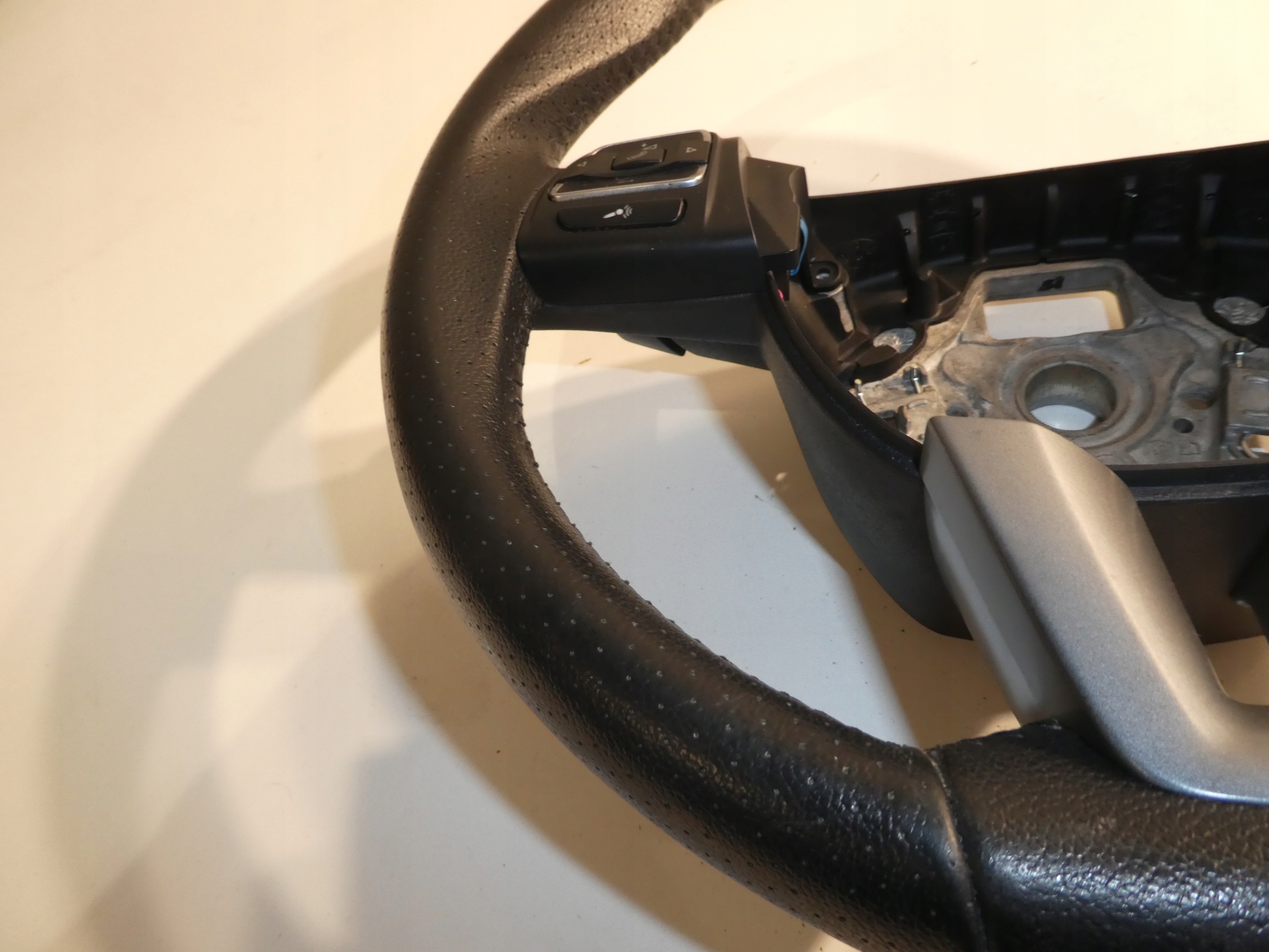 steering wheel, leather VW SEAT ALHAMBRA with shifting