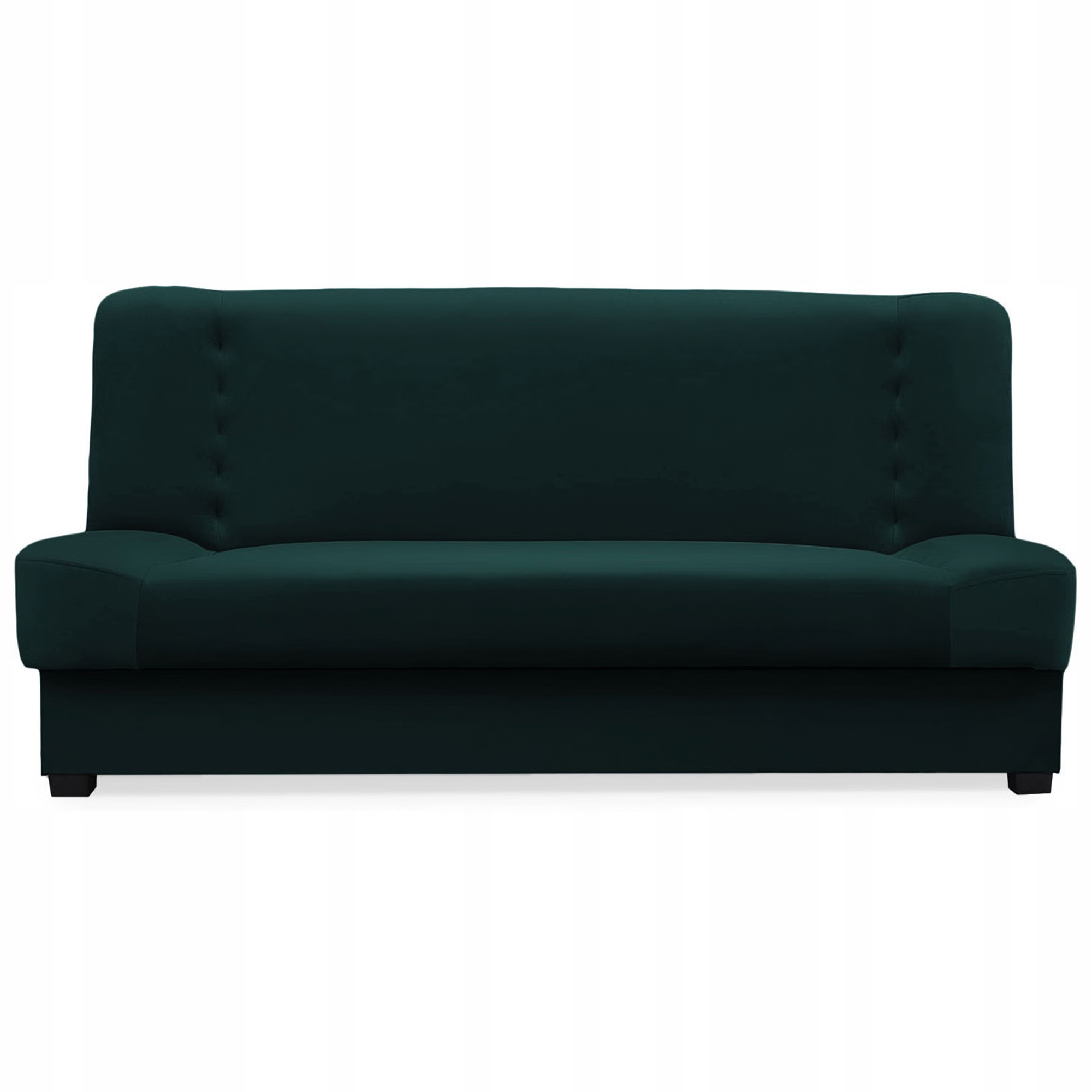 Sofa Rozkładana Z Funkcją Spania Wersalka Kanapa Dwuosobowa Zielona Piano