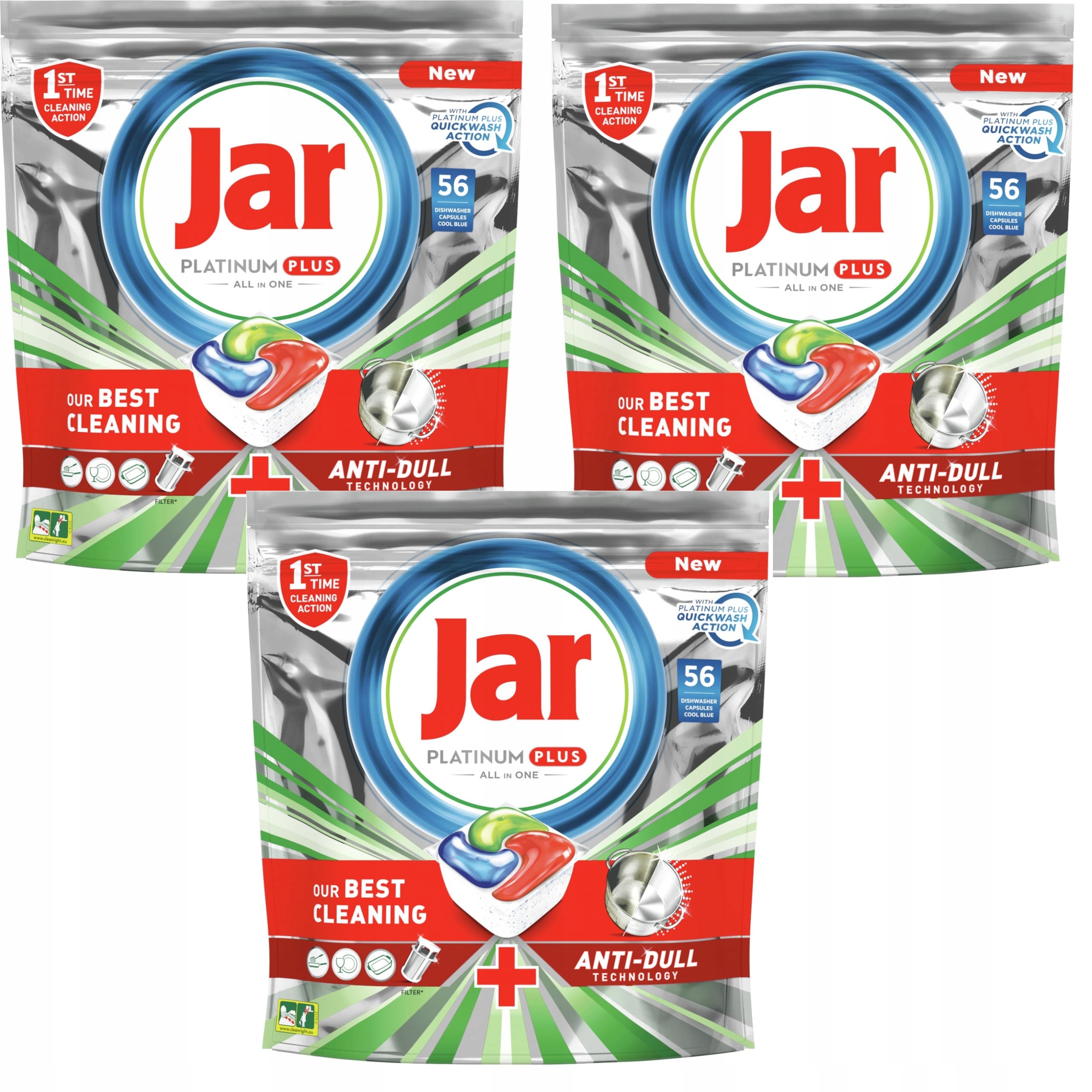 

Tabletki Do Zmywarki Jar Fairy Platinum Plus 3 X56