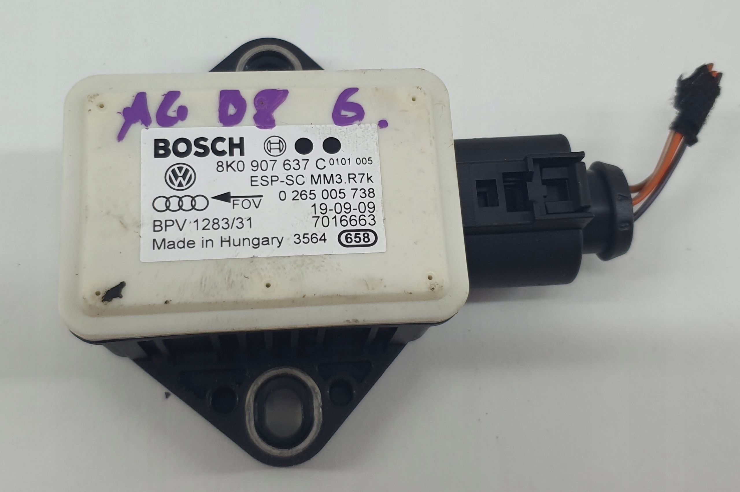 Audi A4 B8 8K0 07- Sensor modul Bedienteil esp