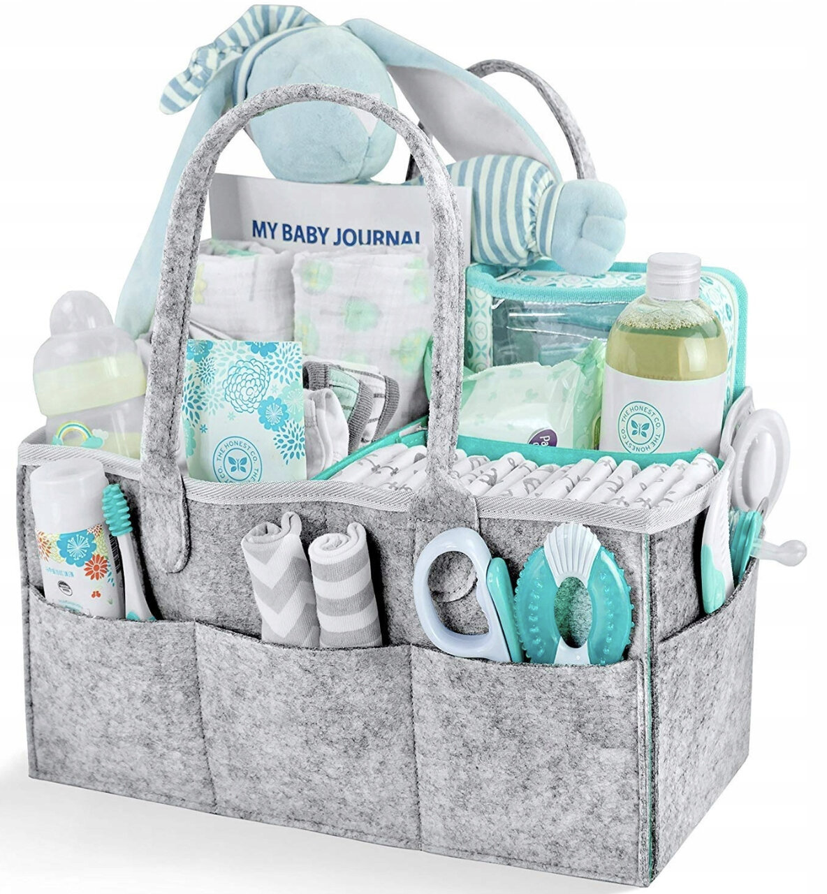 ORGANIZER NA PIELUSZKI TORBA DLA MAMY DZIECKA FILC