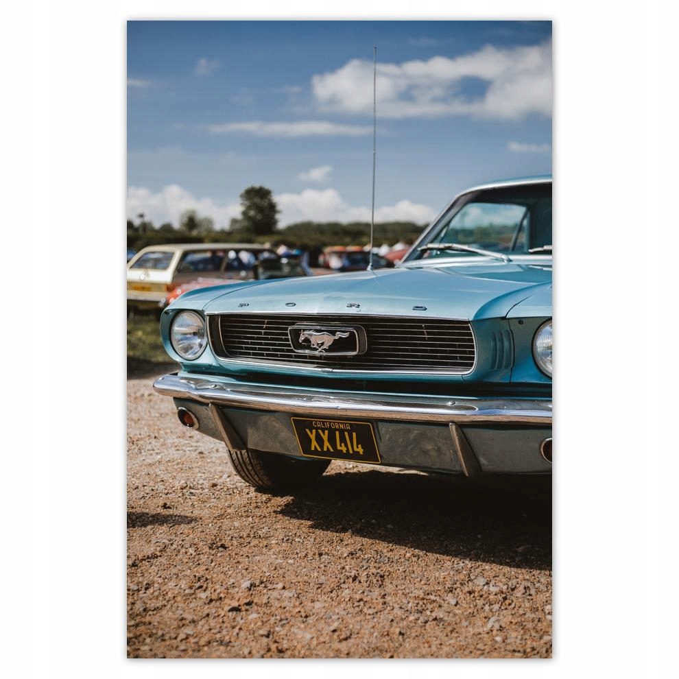 

Plakat 62x93 Ford Mustang Samochód Usa