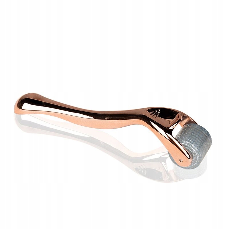 Derma Roller Pro Mezoterapii Rose Gold 1,5 mm 192 Titanové Jehly