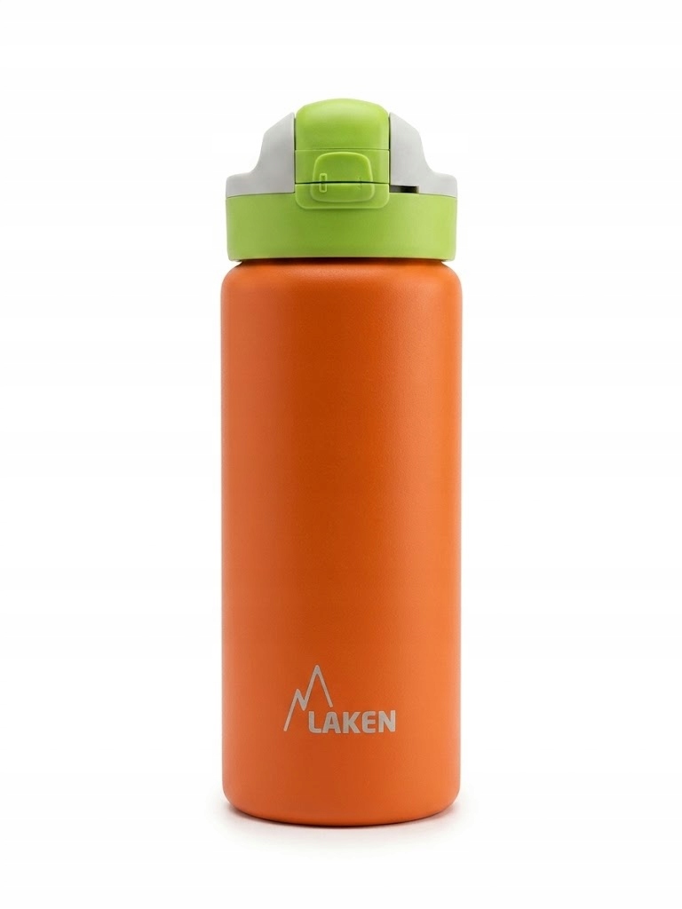 Butelka termiczna Laken Summit Thermo 500 ml stal pomarańczowo-zielona