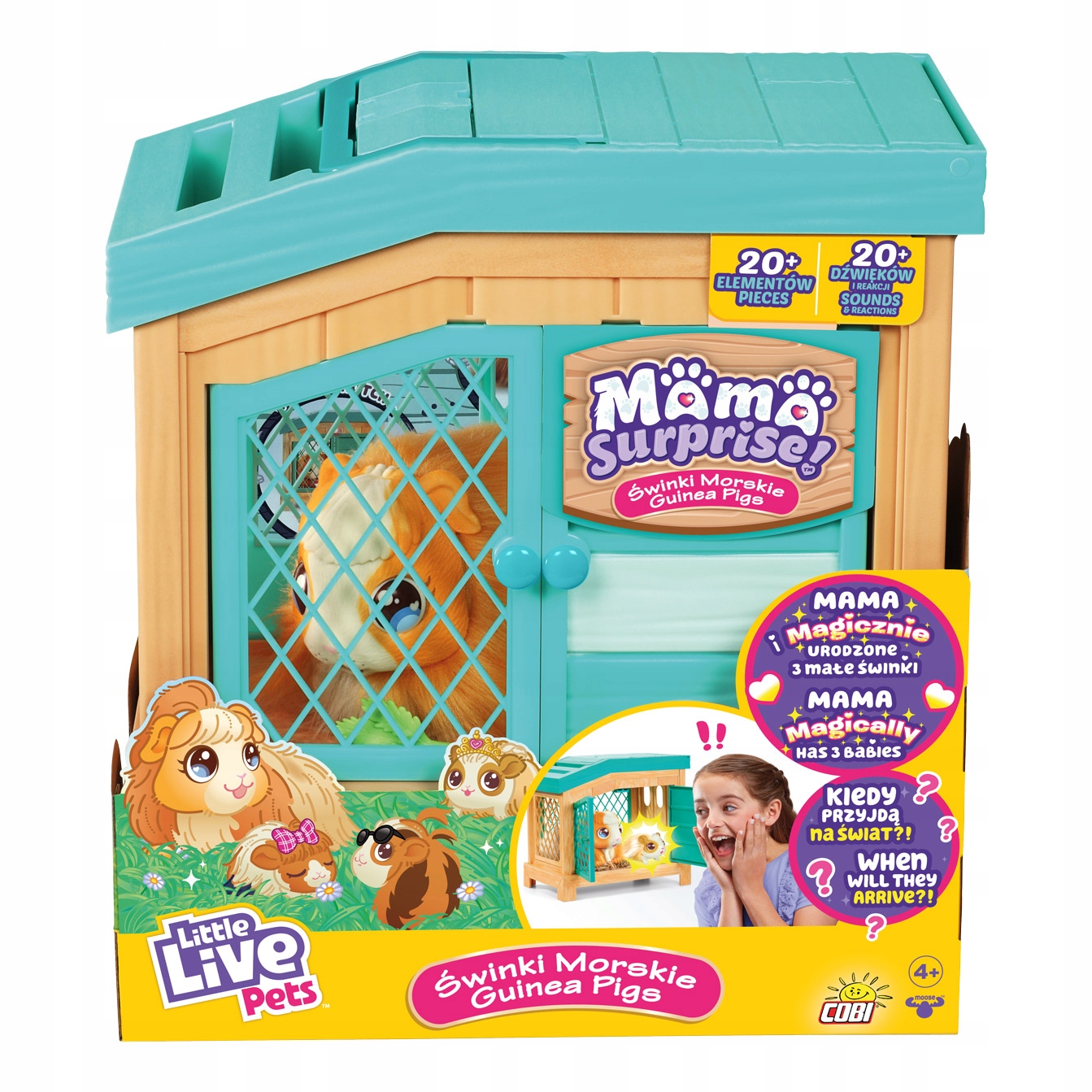 

Little Live Pets Cobi Mama Surprise Świnka Morska
