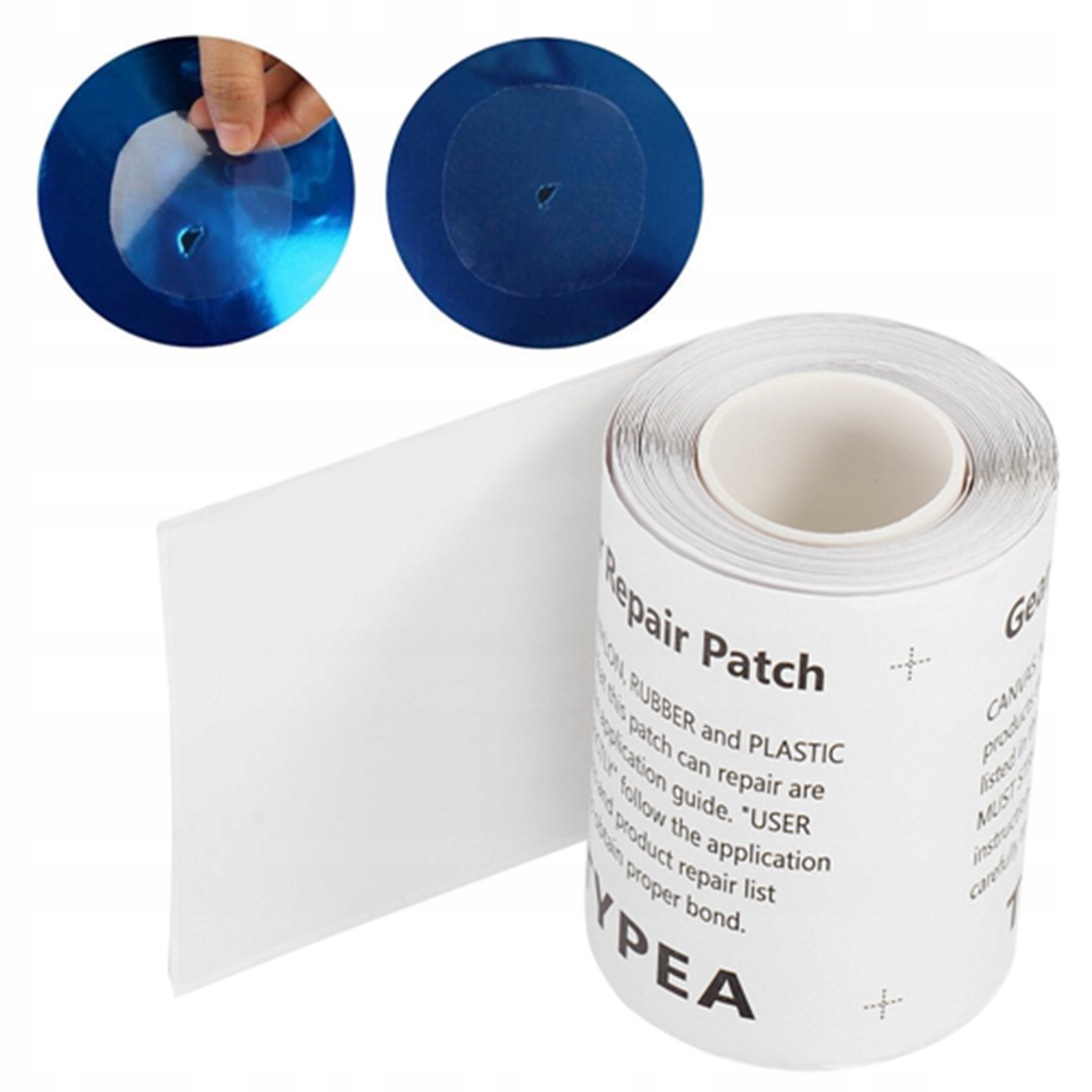 ŁATKA DO PONTONU TPU ŁATA NAPRAWCZA PRZYKLEJENIA Model inna