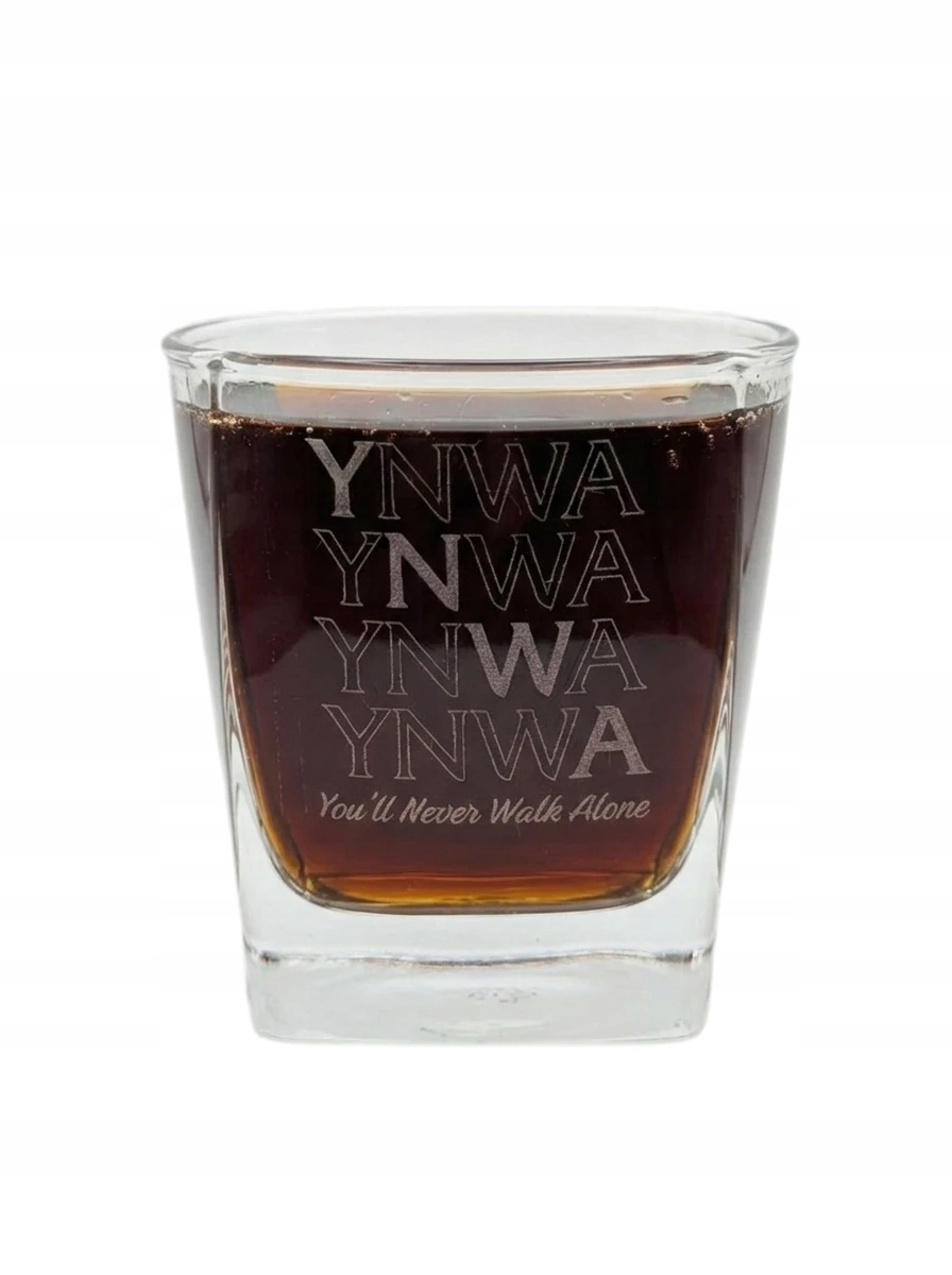 Szklanka do Whisky 300ml grawer Liverpool Fc dla kibica fanatyka