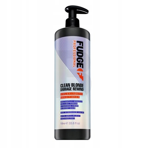 Fudge Professional Clean Blonde Damage Rewind Violet-Toning Conditioner tón