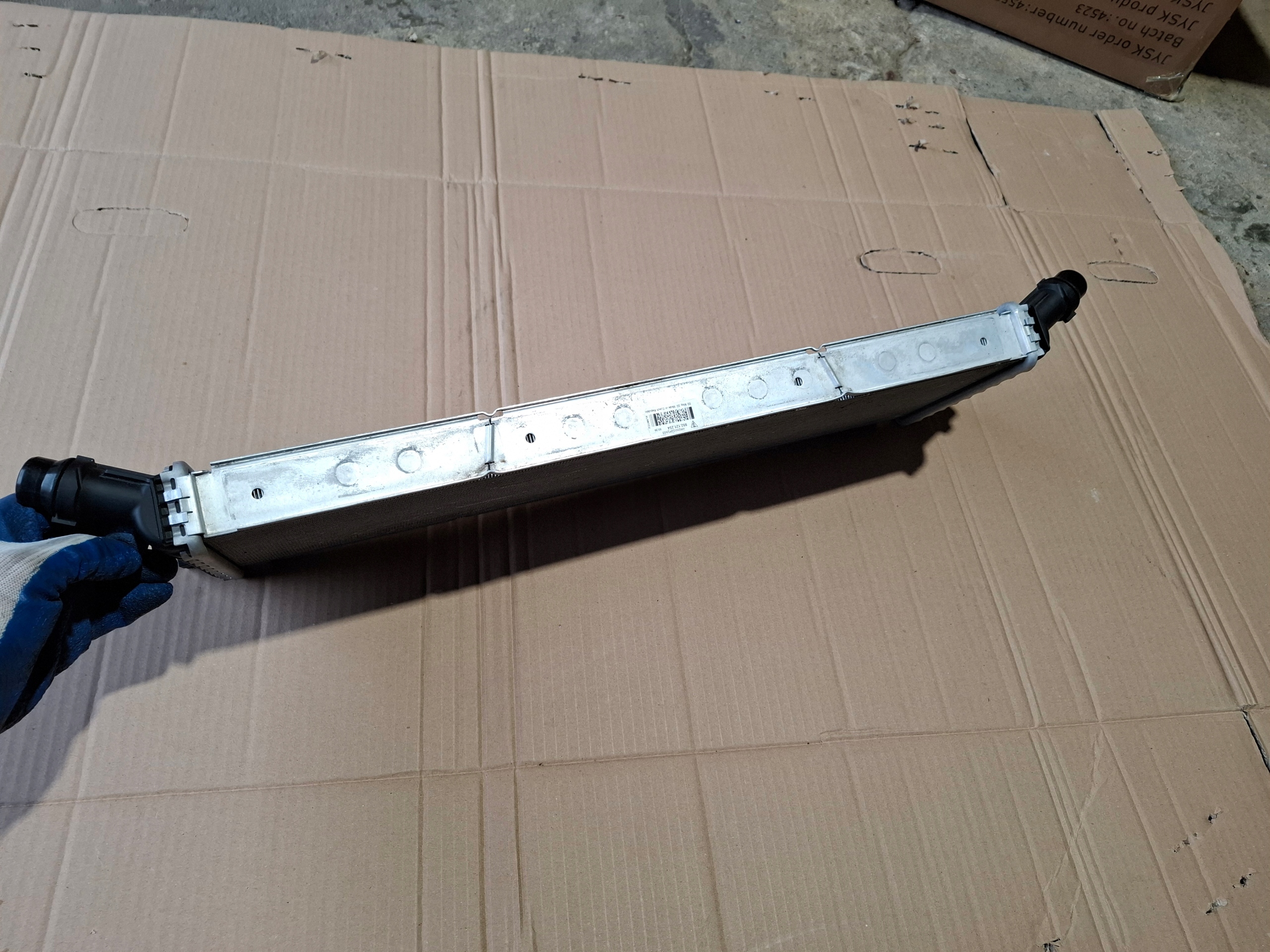 water cooler Porsche 911 GT3 992 22r 9GT121253b